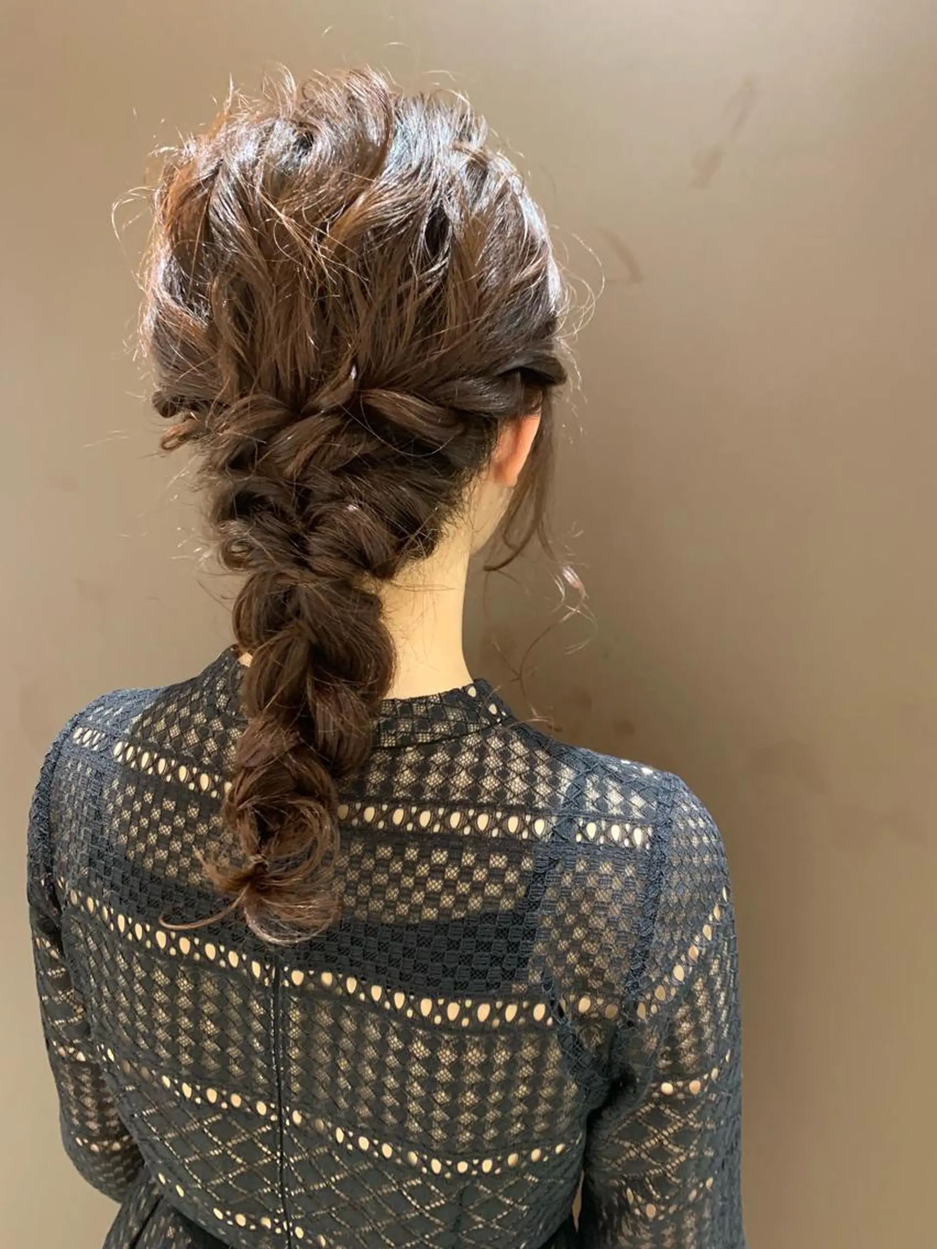 セミロング カラー ヘアアレンジ ヘアセット きむえり/髪質改善 /20代〜40代多数のヘアスタイル