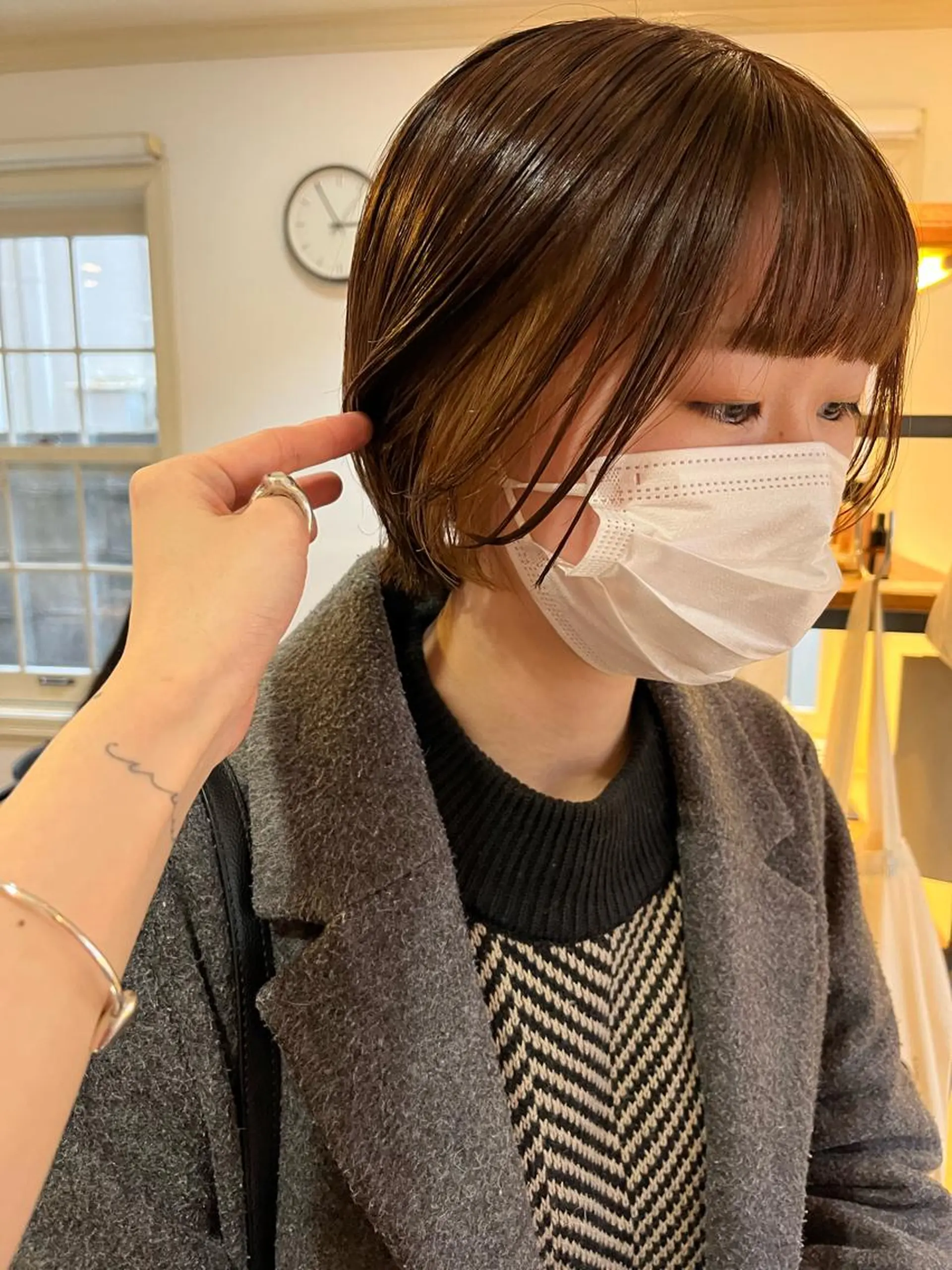 ショート カラー eri kinjoのヘアスタイル