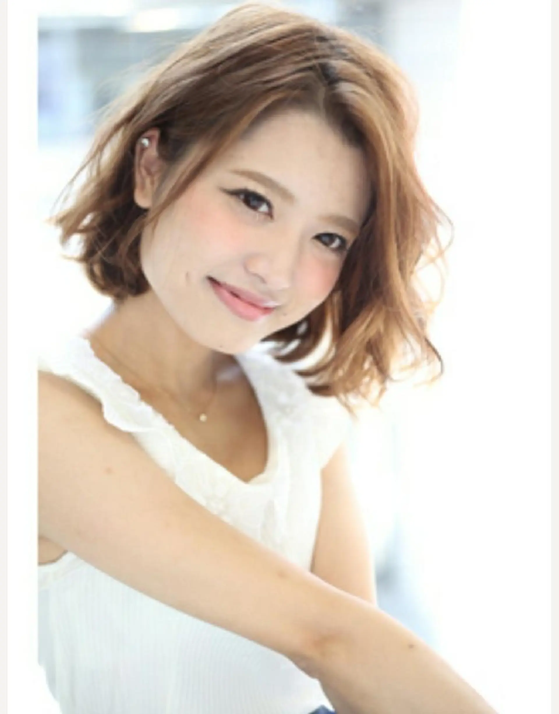 ミディアム 🇰🇷韓国風艶髪✨ 髪質改善 倉岡しおんのヘアスタイル