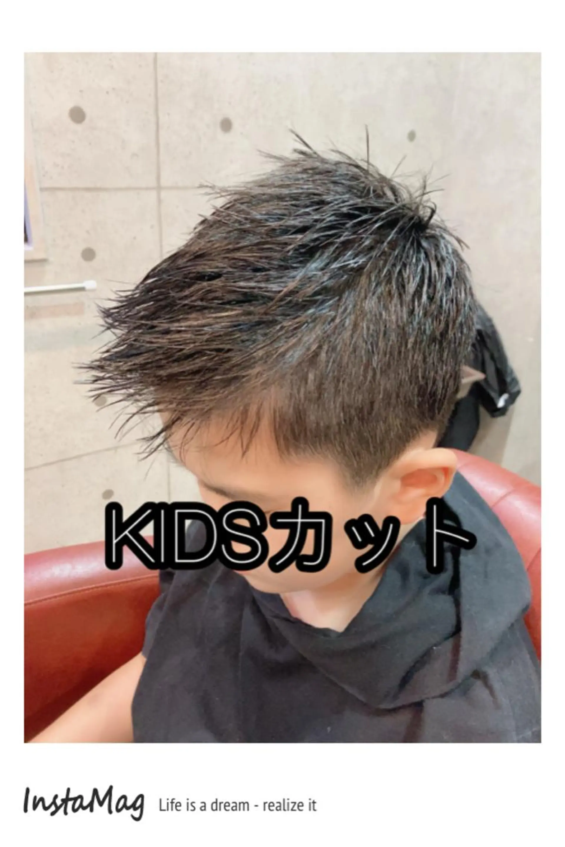 ショート キッズ TECHRISE金山所属・ERIKO Tのヘアスタイル