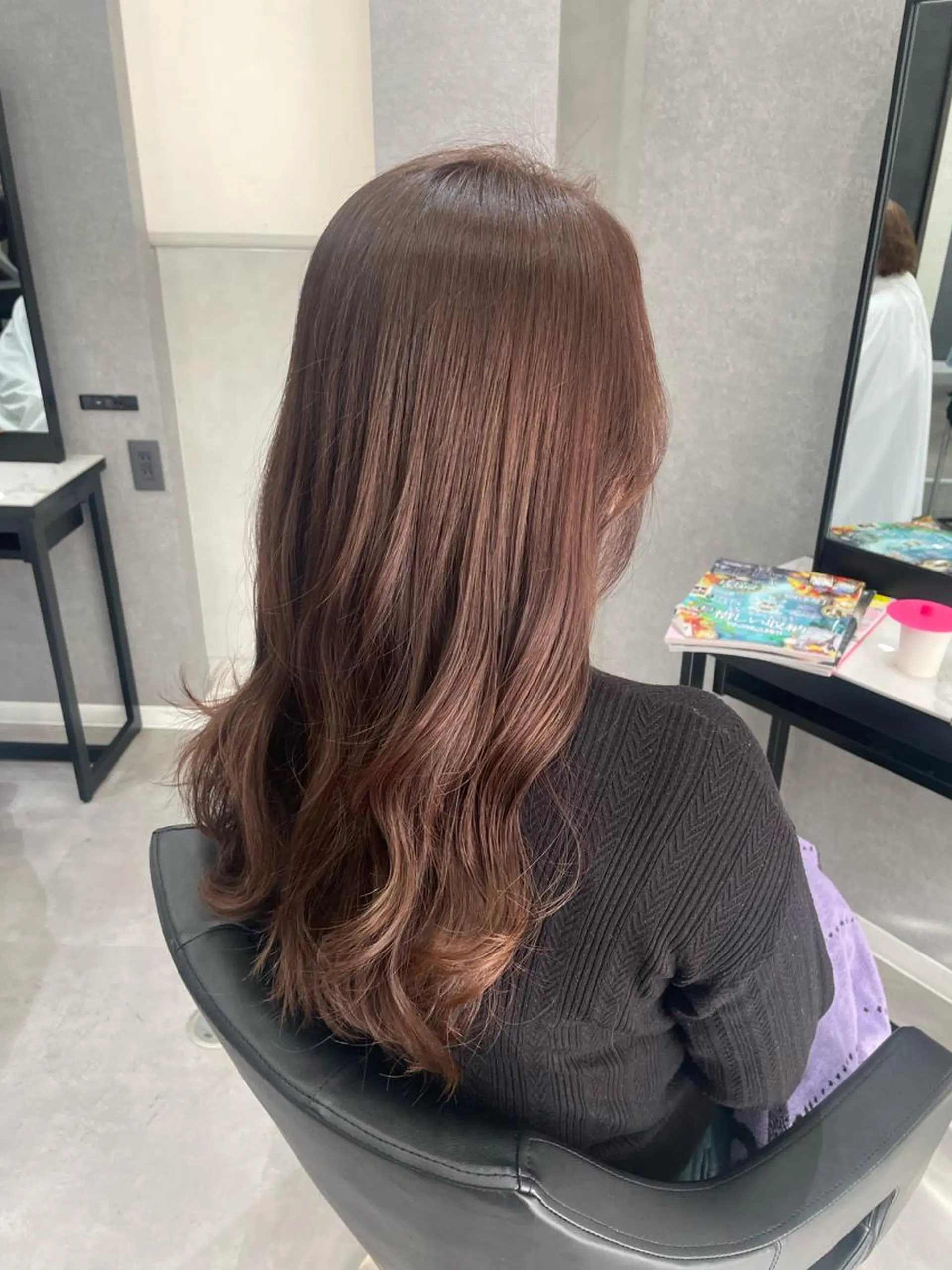 ロング カラー カット ヘアカラー トリートメント THE2ND 大竹 瞳のヘアスタイル