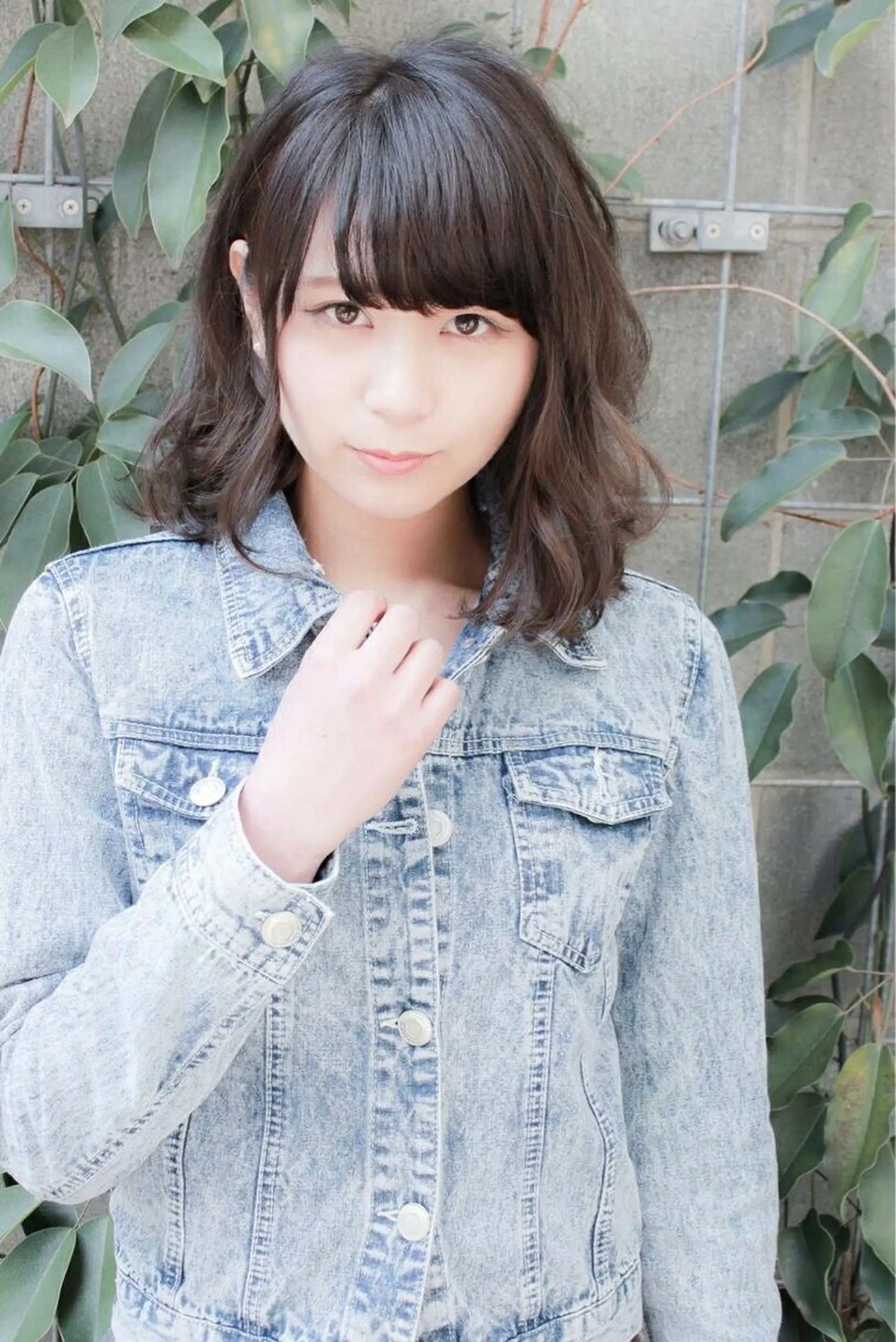 ミディアム カラー パーマ 菊池 貢平のヘアスタイル