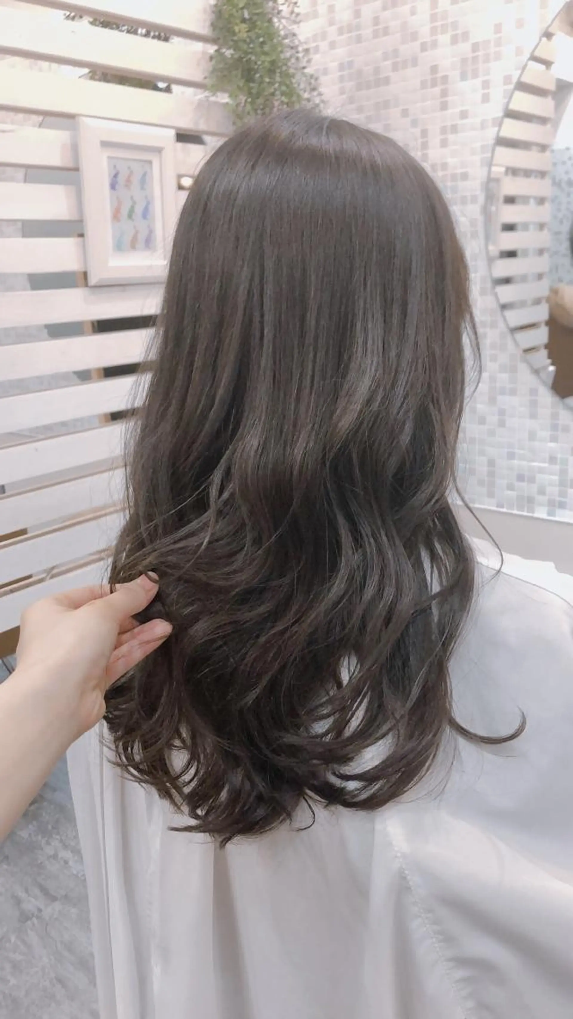 ロング カラー 似合わせ🩰✨ 二階堂昌恵のヘアスタイル