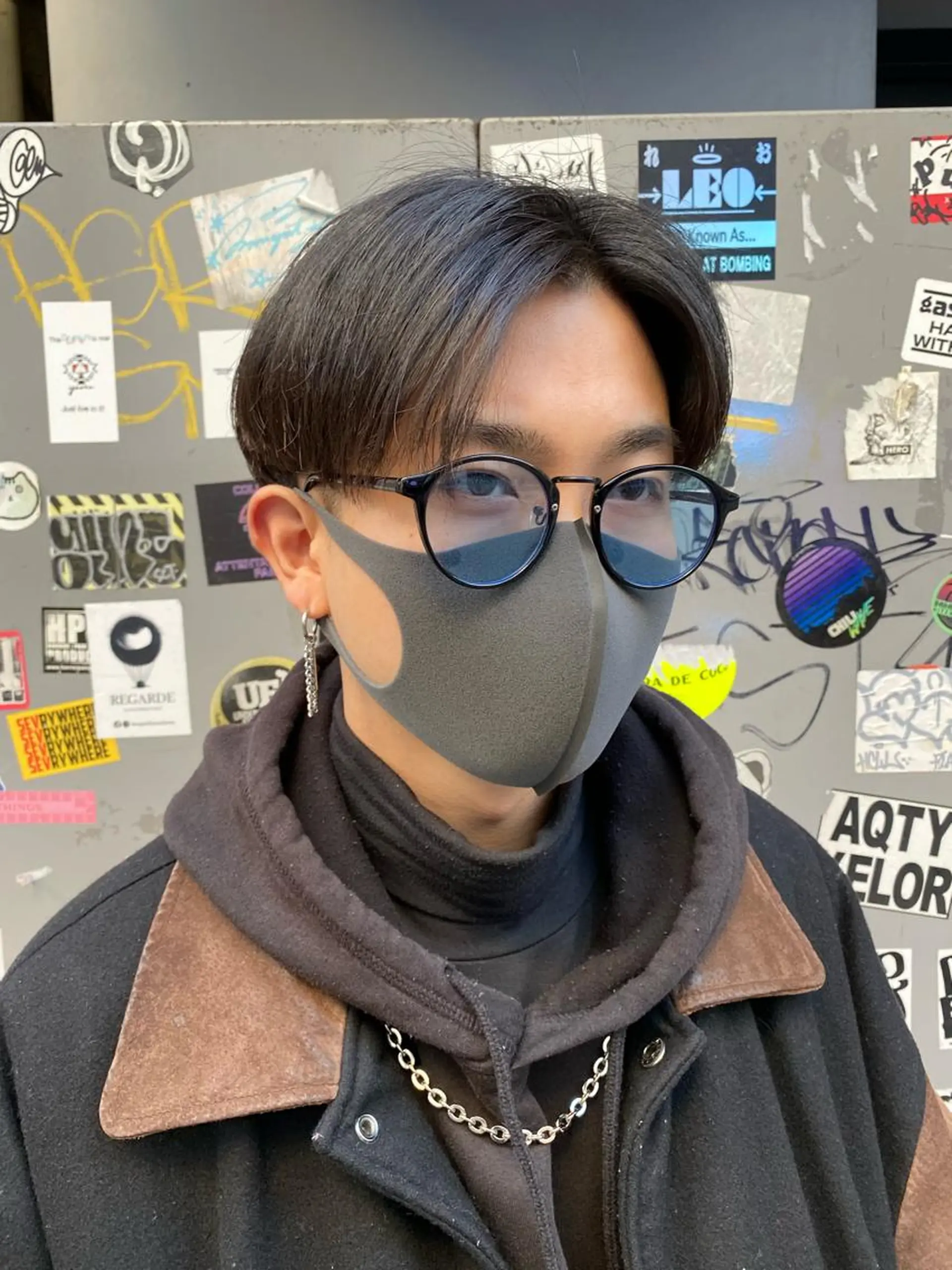 パーマ メンズ カット 艶髪サラサラカラー 🌈前原健吾のヘアスタイル