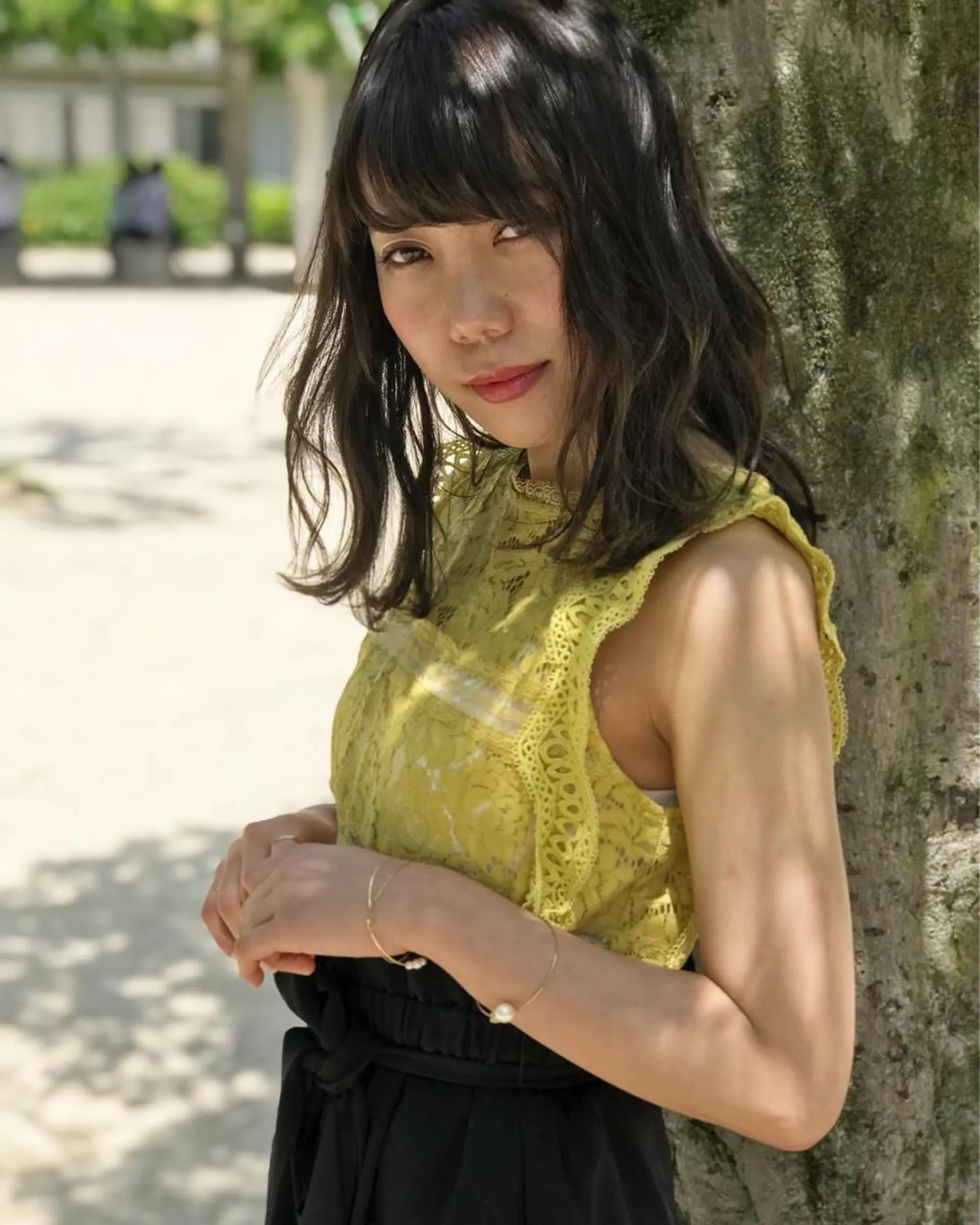 ミディアム カラー 若宮 宣弘のヘアスタイル