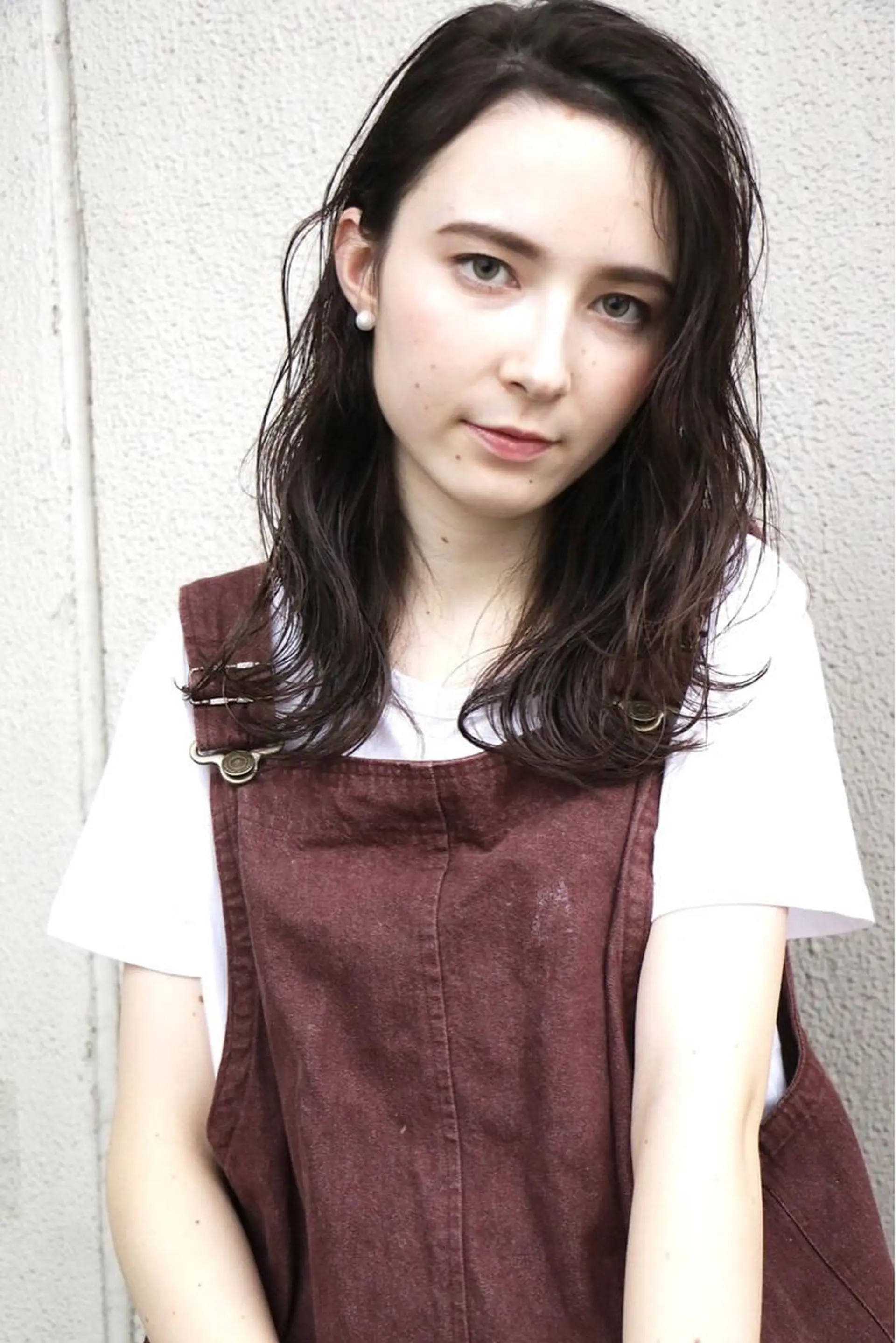 セミロング カラー 一ノ瀬 暁のヘアスタイル