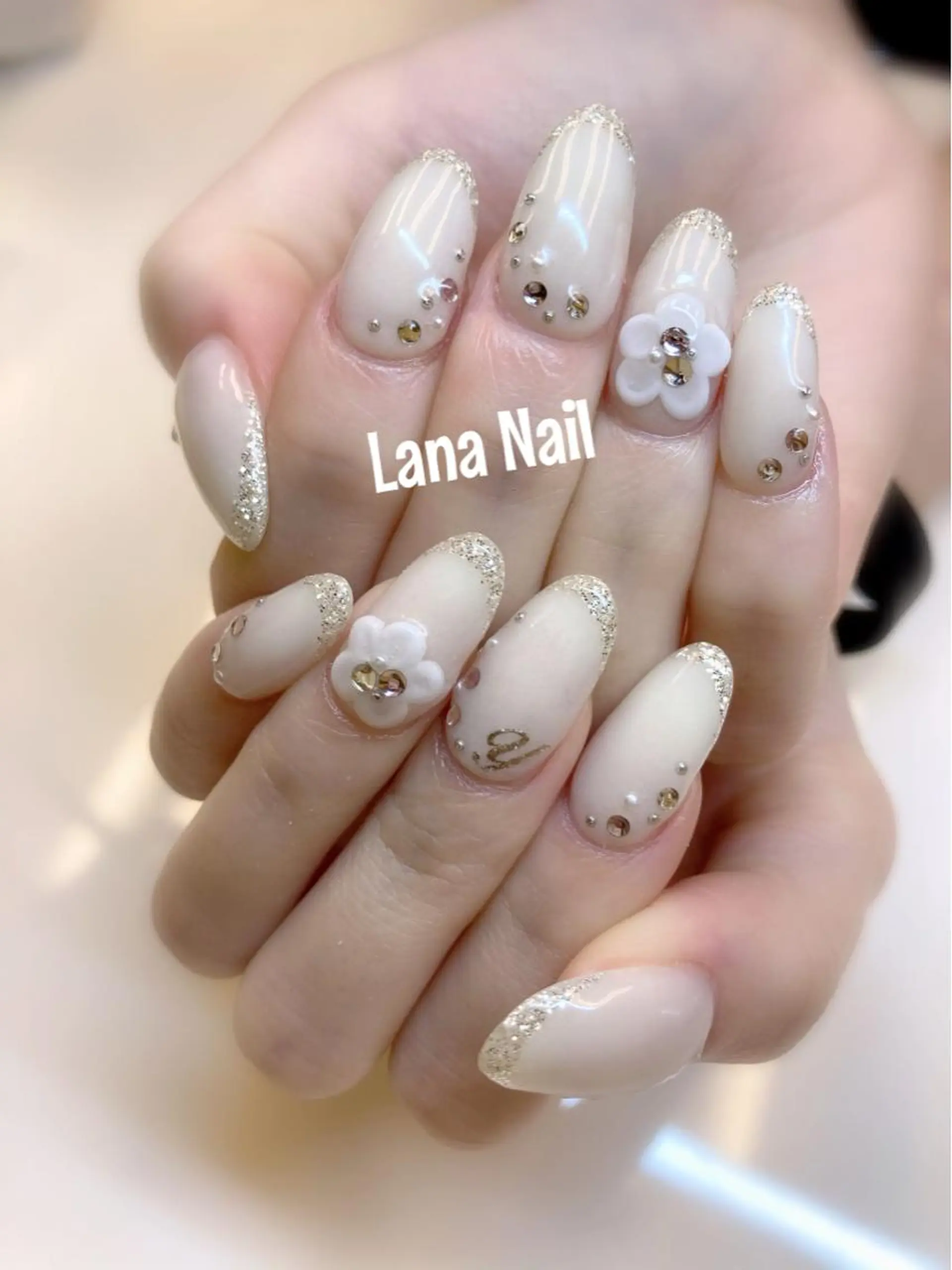 ネイル スカルプネイル Lana Nailのネイルデザイン