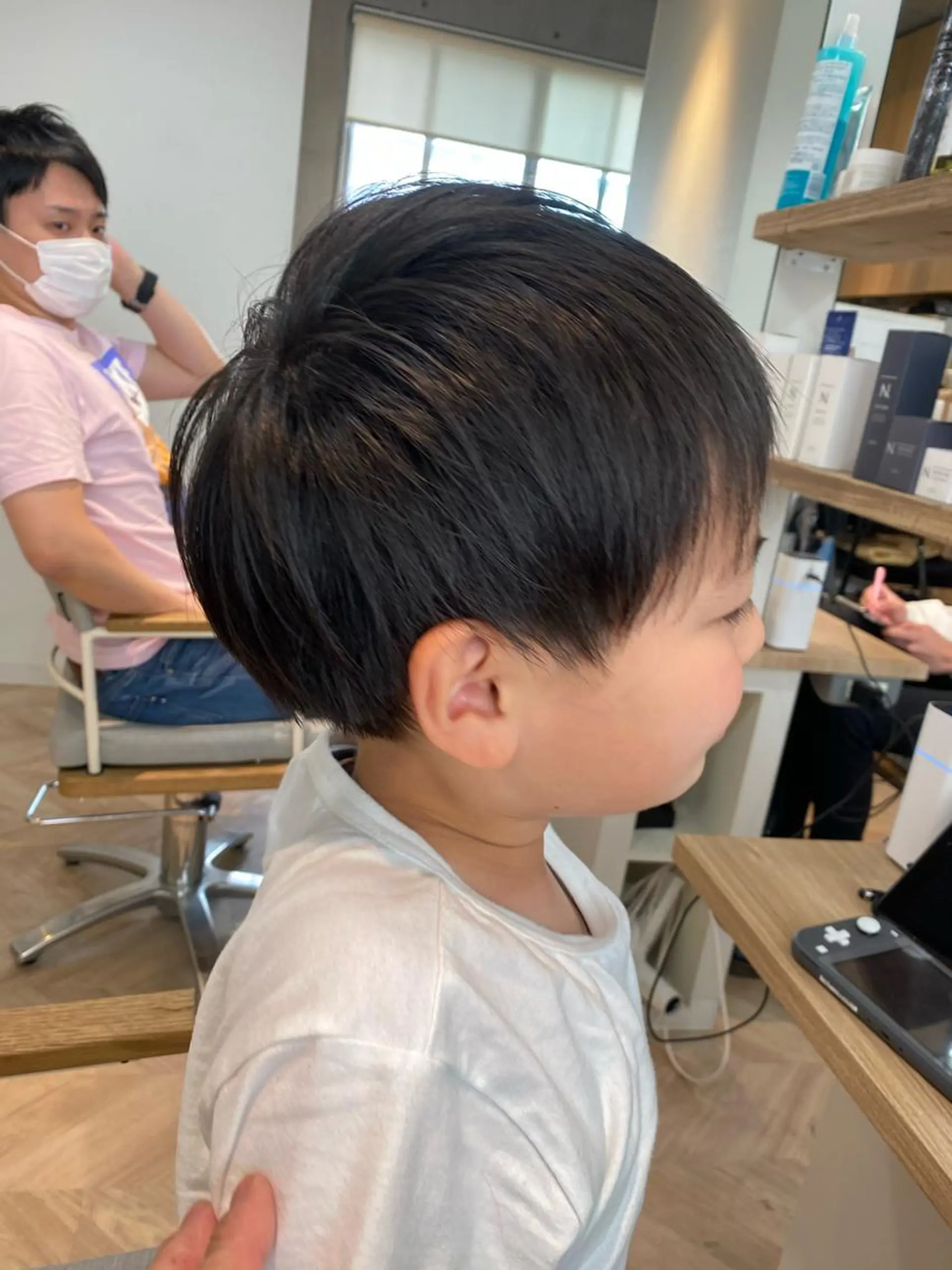 キッズ カット 西山 恵太郎のヘアスタイル