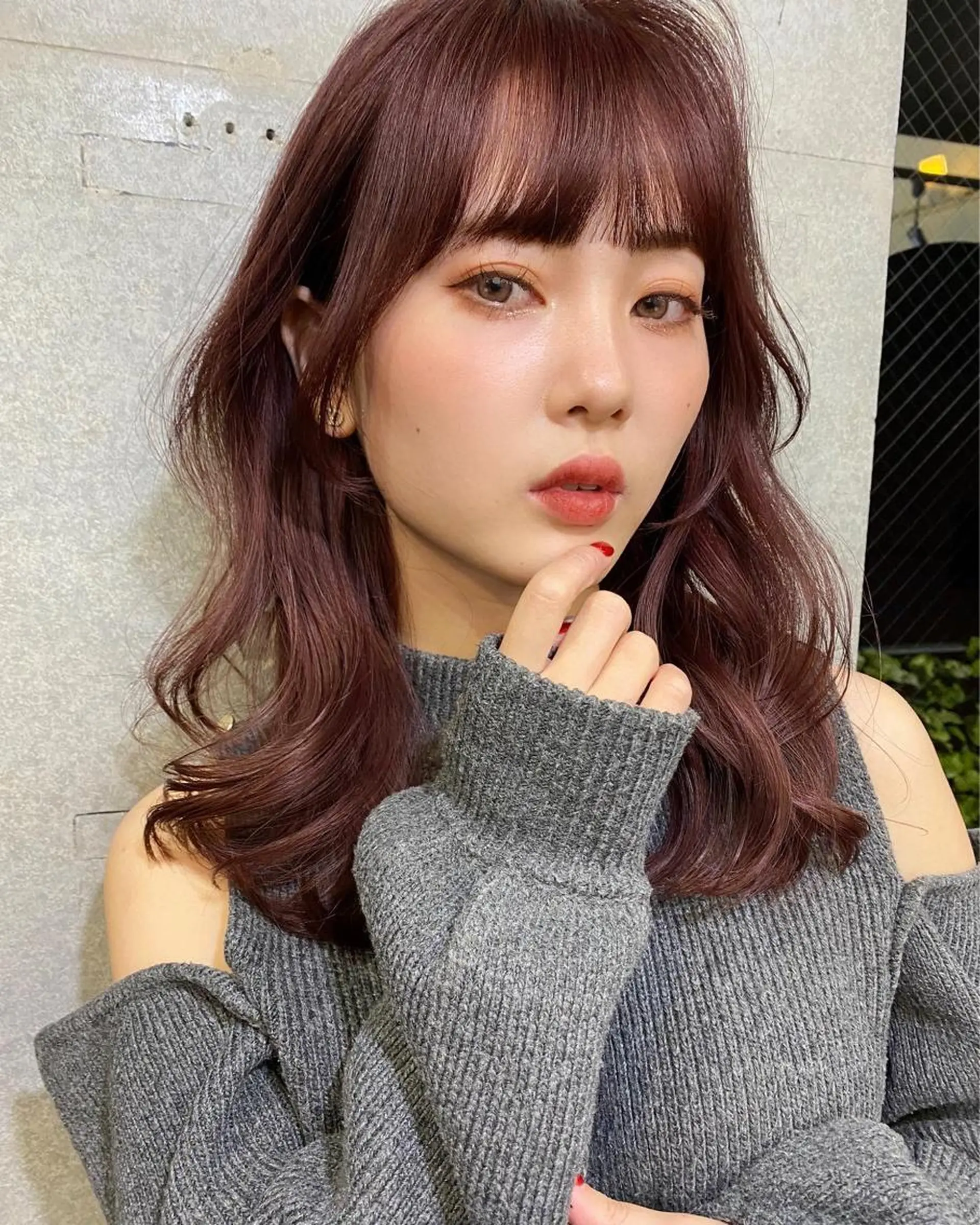 セミロング カラー レイヤーカット 似合わせレイヤー 🇰🇷荒木洋文のヘアスタイル