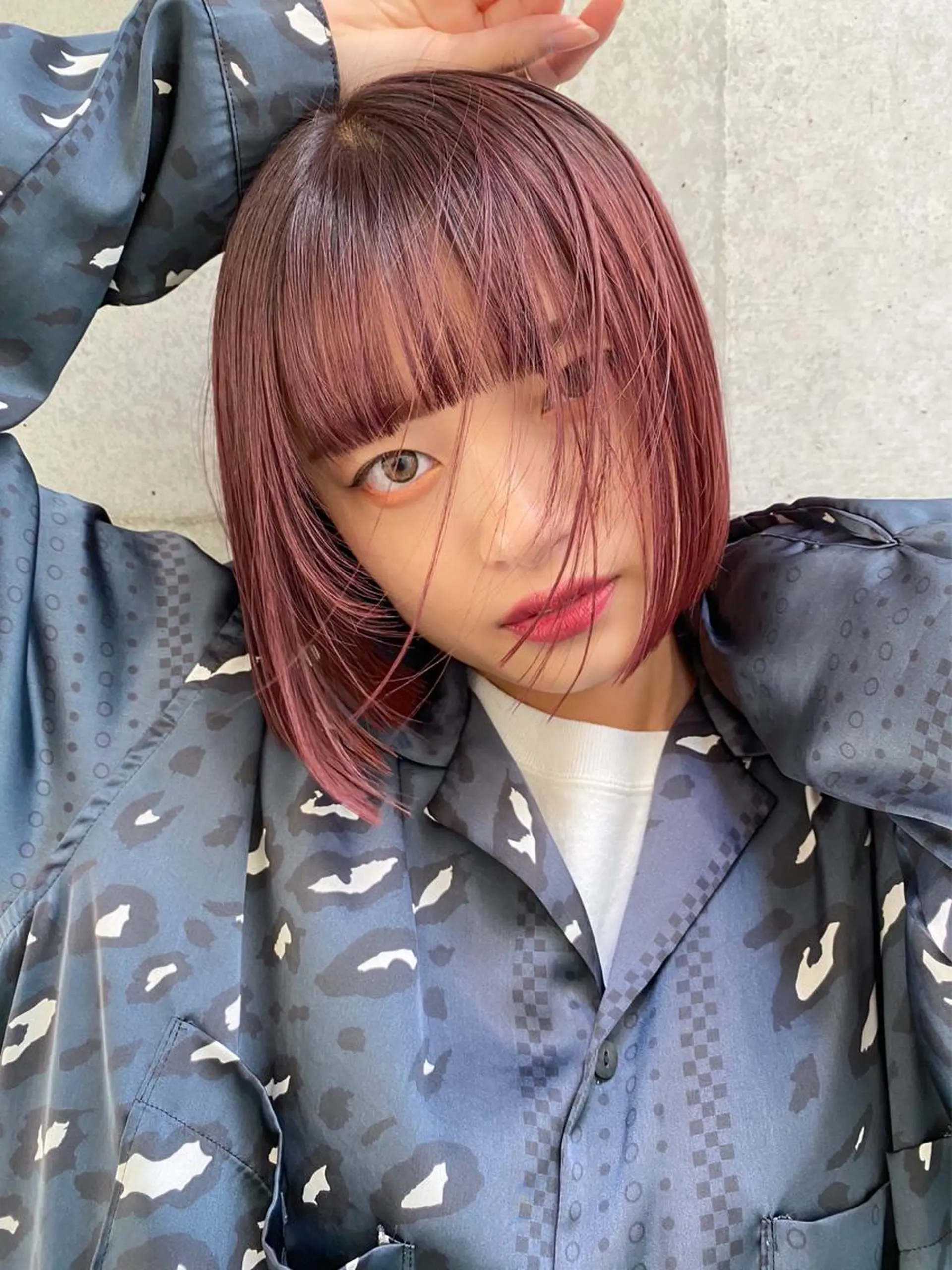 ショート カット ヘアカラー トリートメント nessヤマサキ リュウタのヘアスタイル