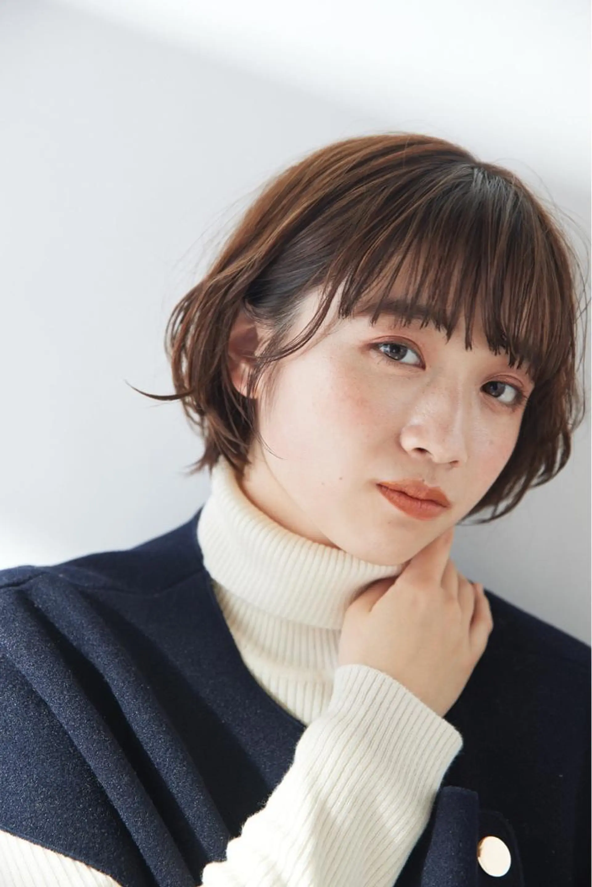 ショート ショートボブ ボブ くびれヘア ショートヘア カット 🎨インナーカラー が得意👍新垣⚜️のヘアスタイル