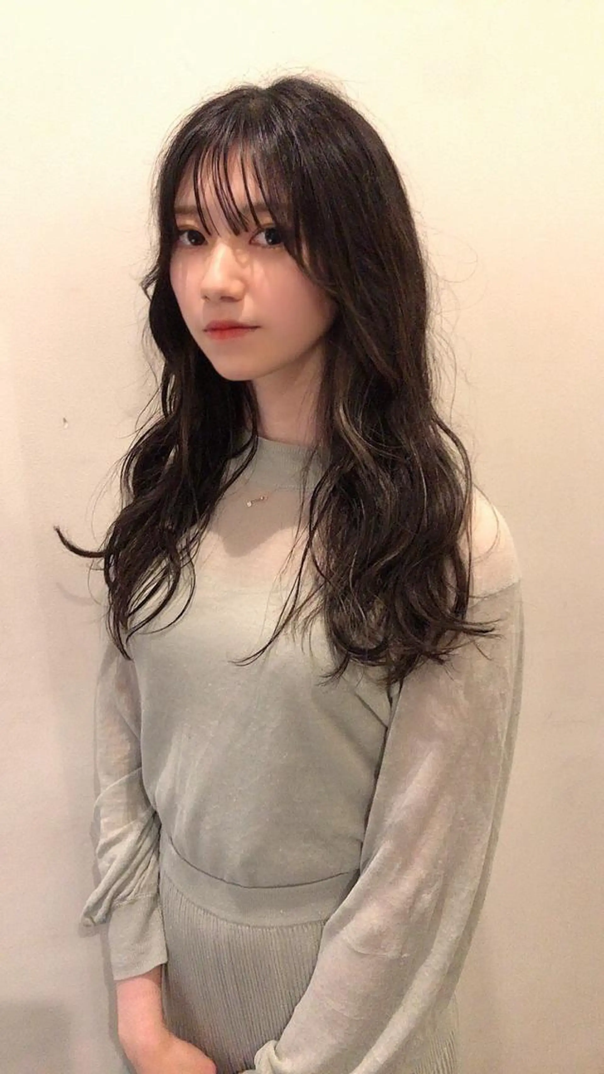 ロング 無料カットモデル 丸川英心のヘアスタイル