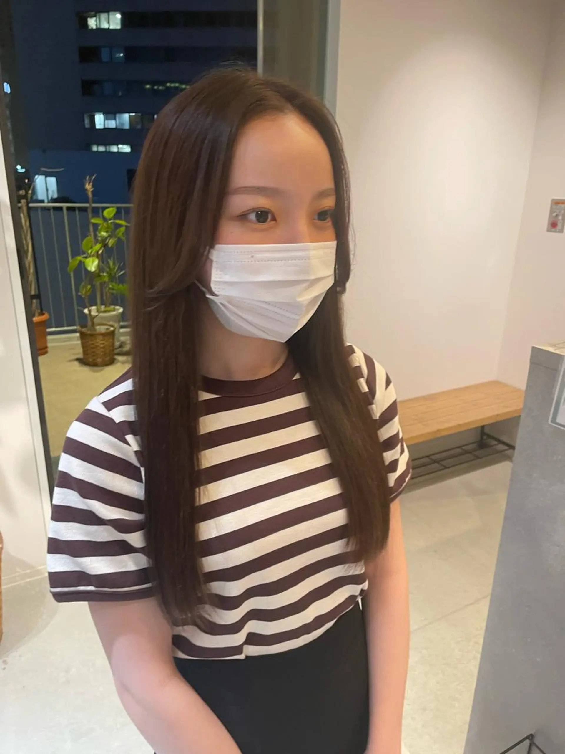 セミロング カラー ヘアアレンジ メンズ 寺西 恵🪡🤍のヘアスタイル