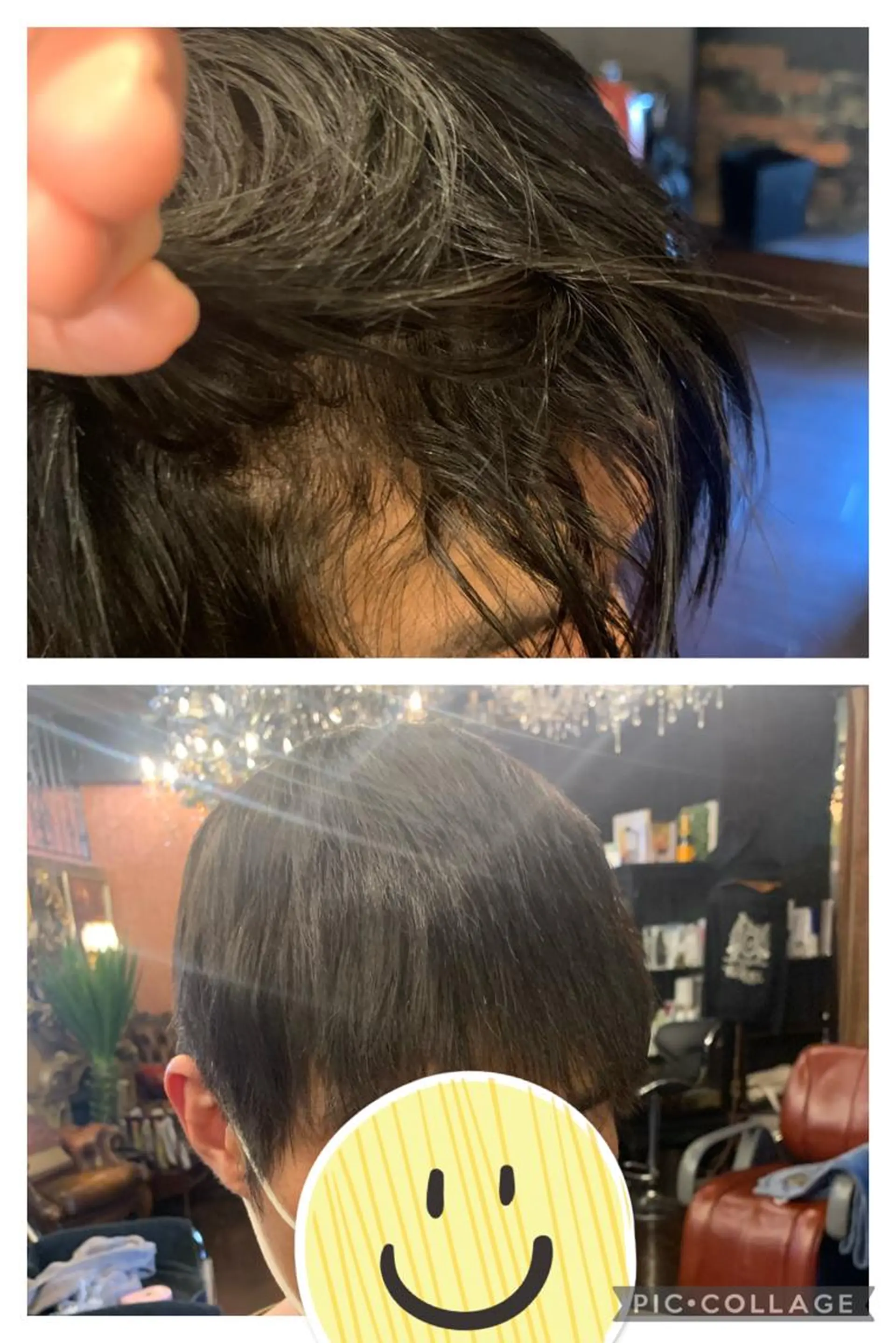 ショート メンズ 縮毛矯正 縮毛矯正 藤井菜々 （エルベスアクト）のヘアスタイル