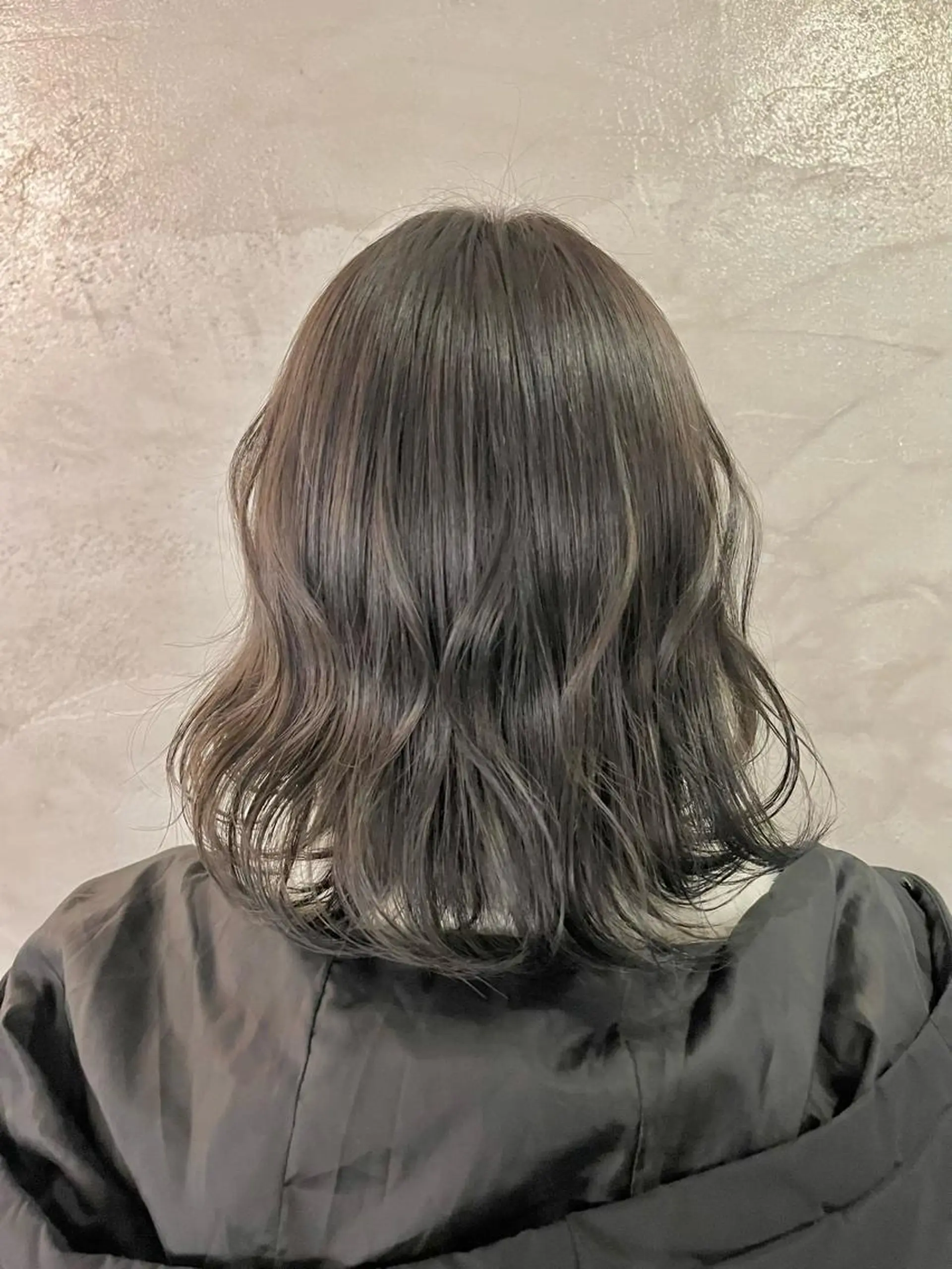 ミディアム カラー グレージュ 透明感カラー/ ブリーチ無し/RYOのヘアスタイル