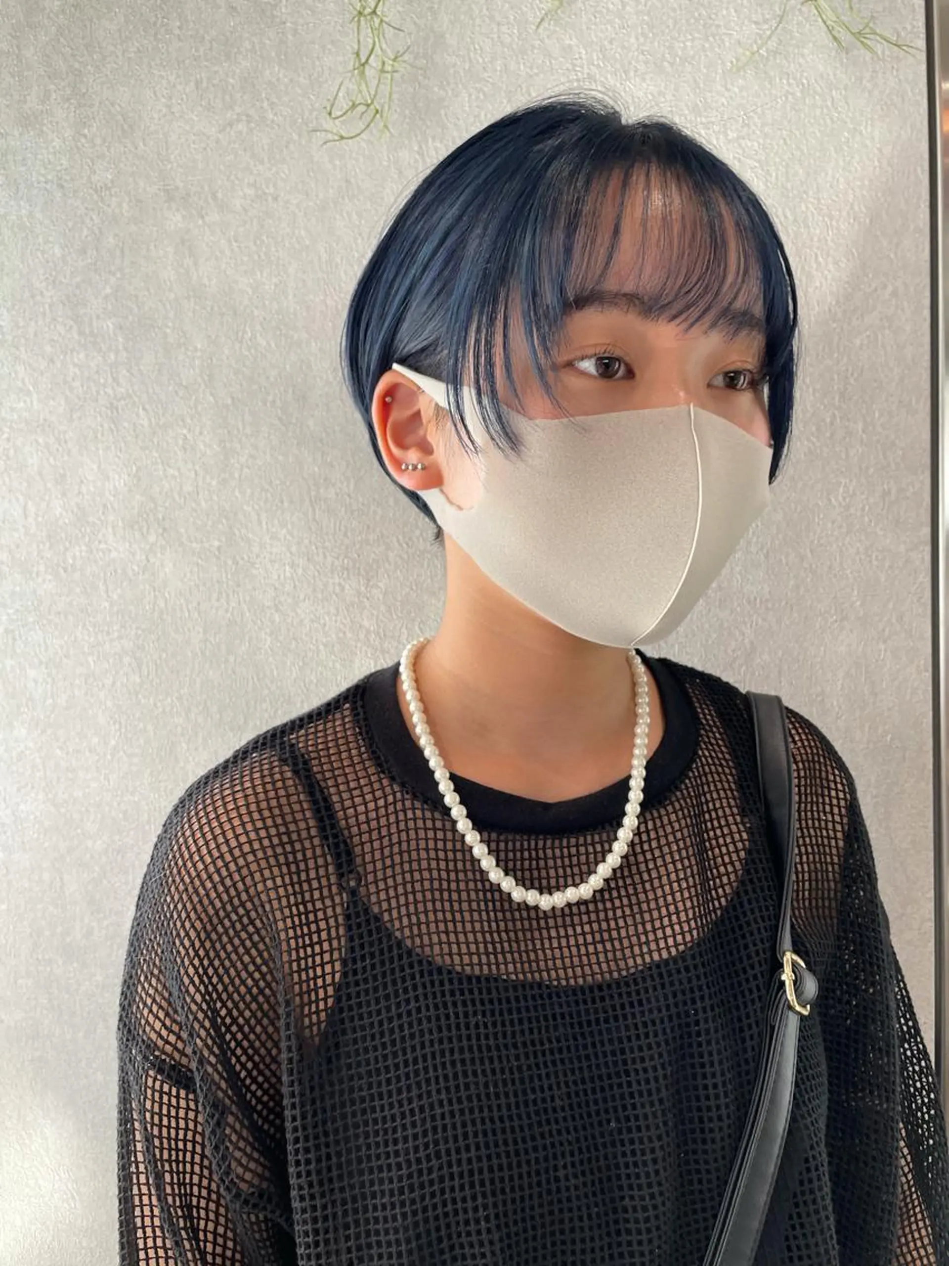 ショート カラー ブルーカラー ヘアカラー ナチュラル透明感🌱 小山美樹子のヘアスタイル