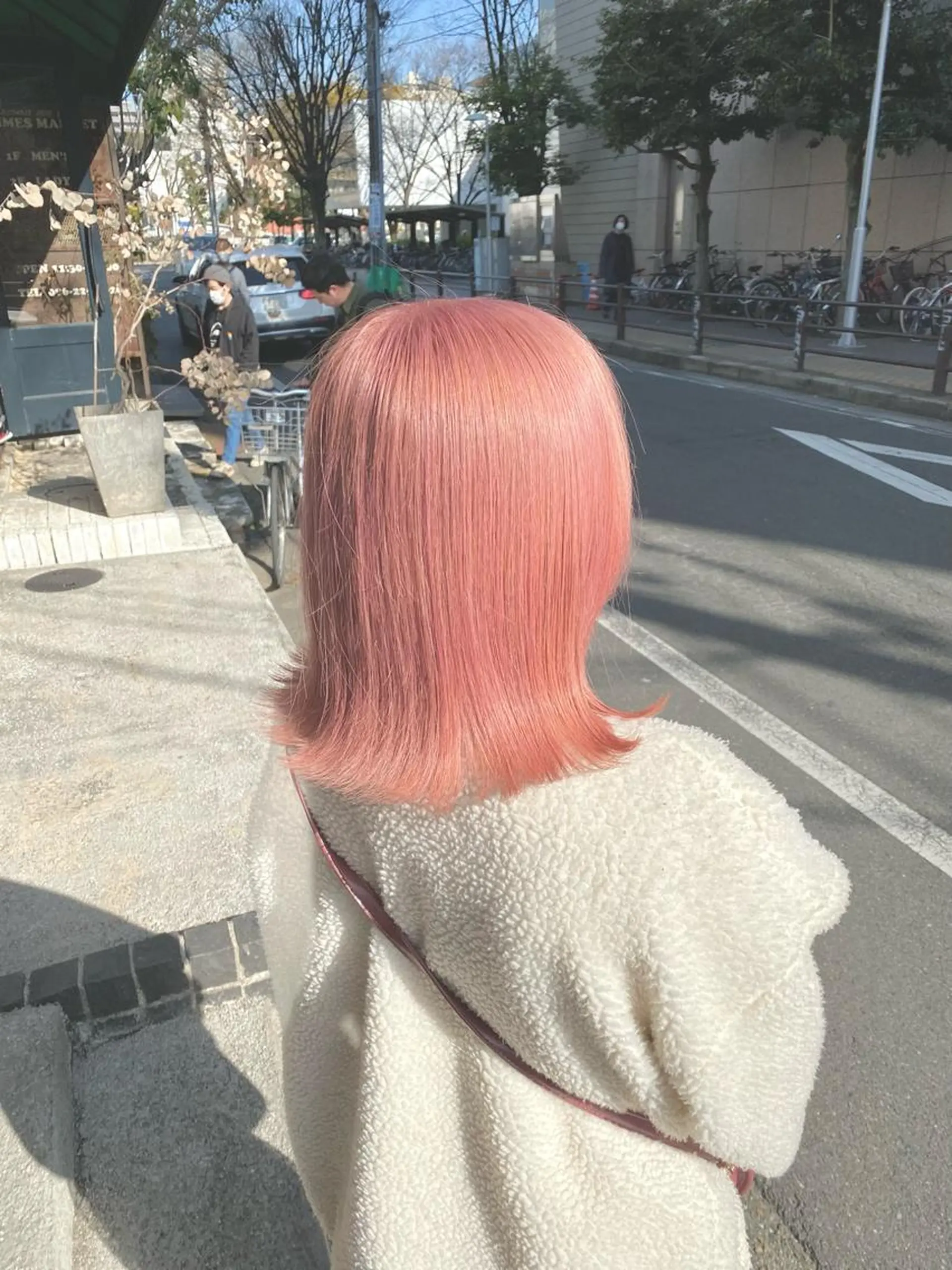 カラー ヘアカラー ブリーチカラー よねだまことのヘアスタイル