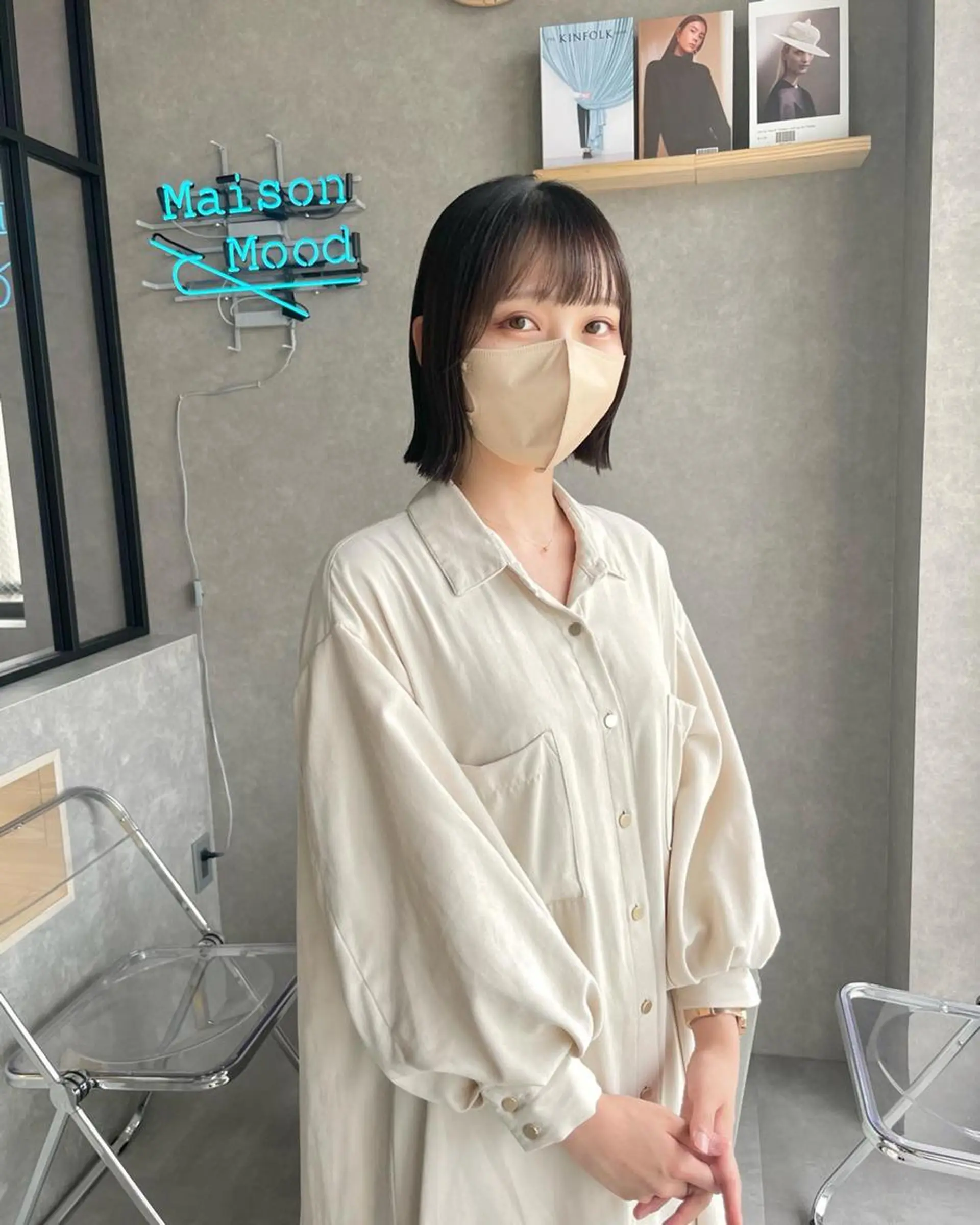 ショート ボブ ショートヘア 河原 亮のヘアスタイル