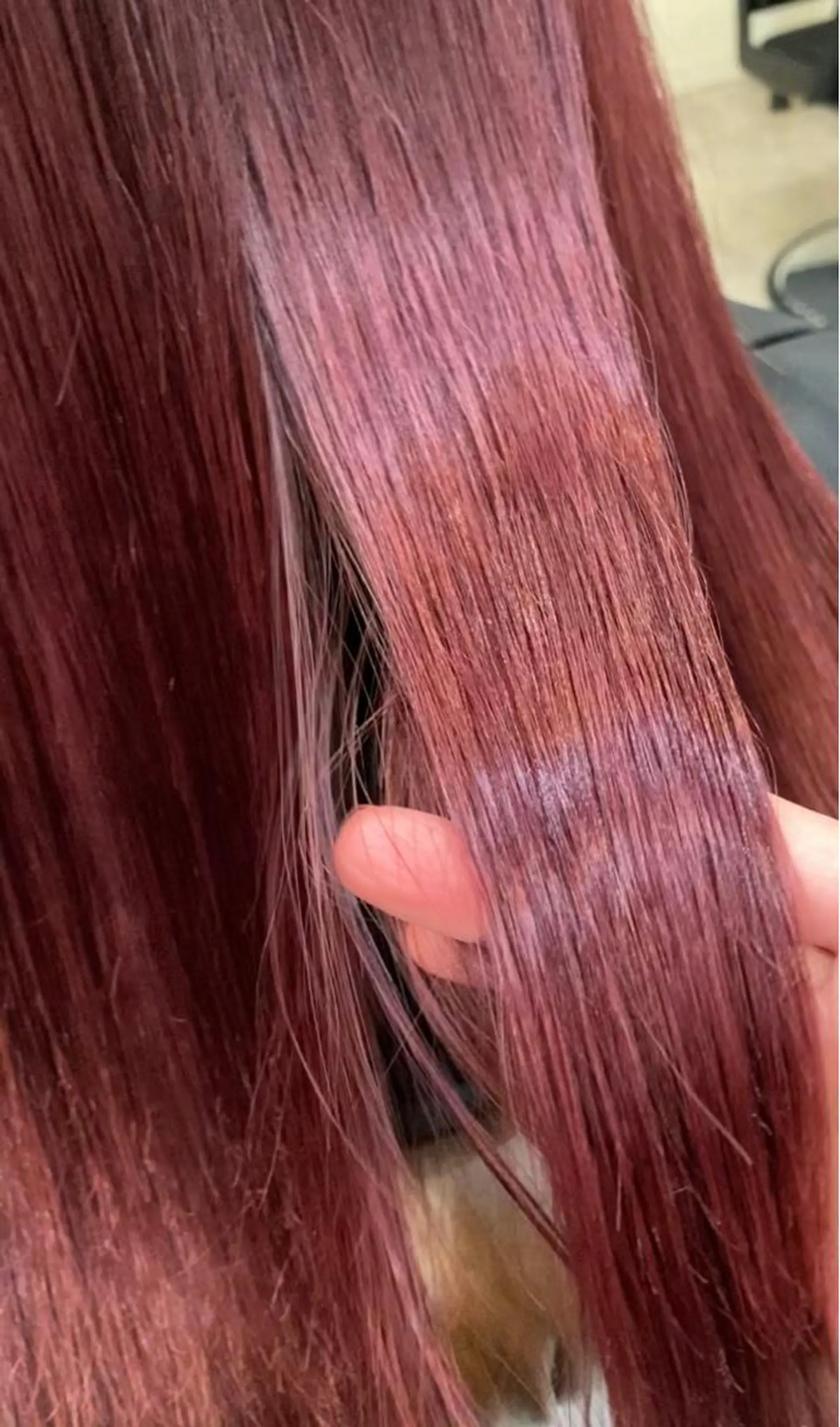 カラー ピンクカラー ローズカラー 🟢NEGi🟣 🫧髪質改善のヘアスタイル