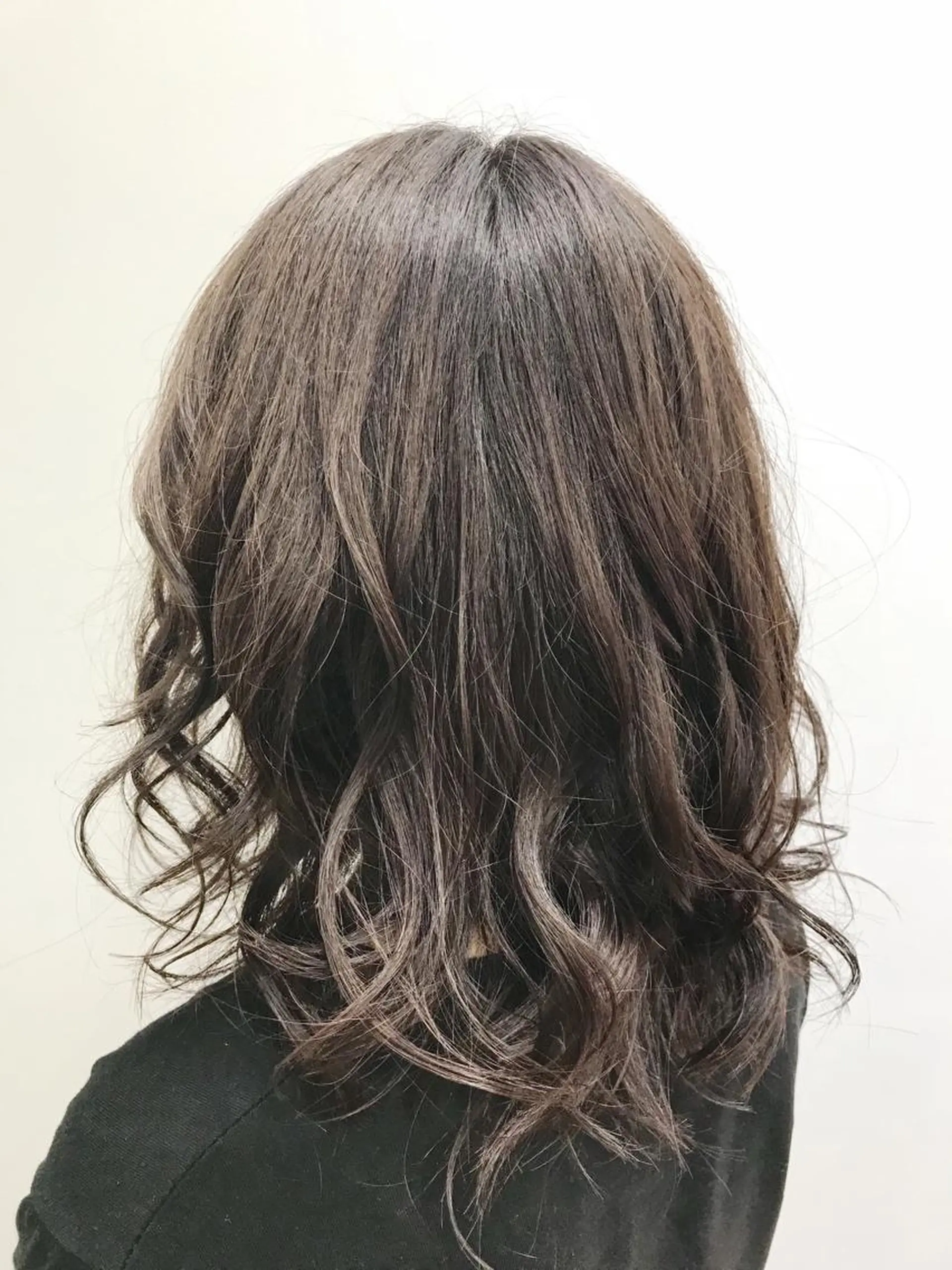 セミロング カラー 池田 雄太 ✨美髪縮毛矯正✨のヘアスタイル