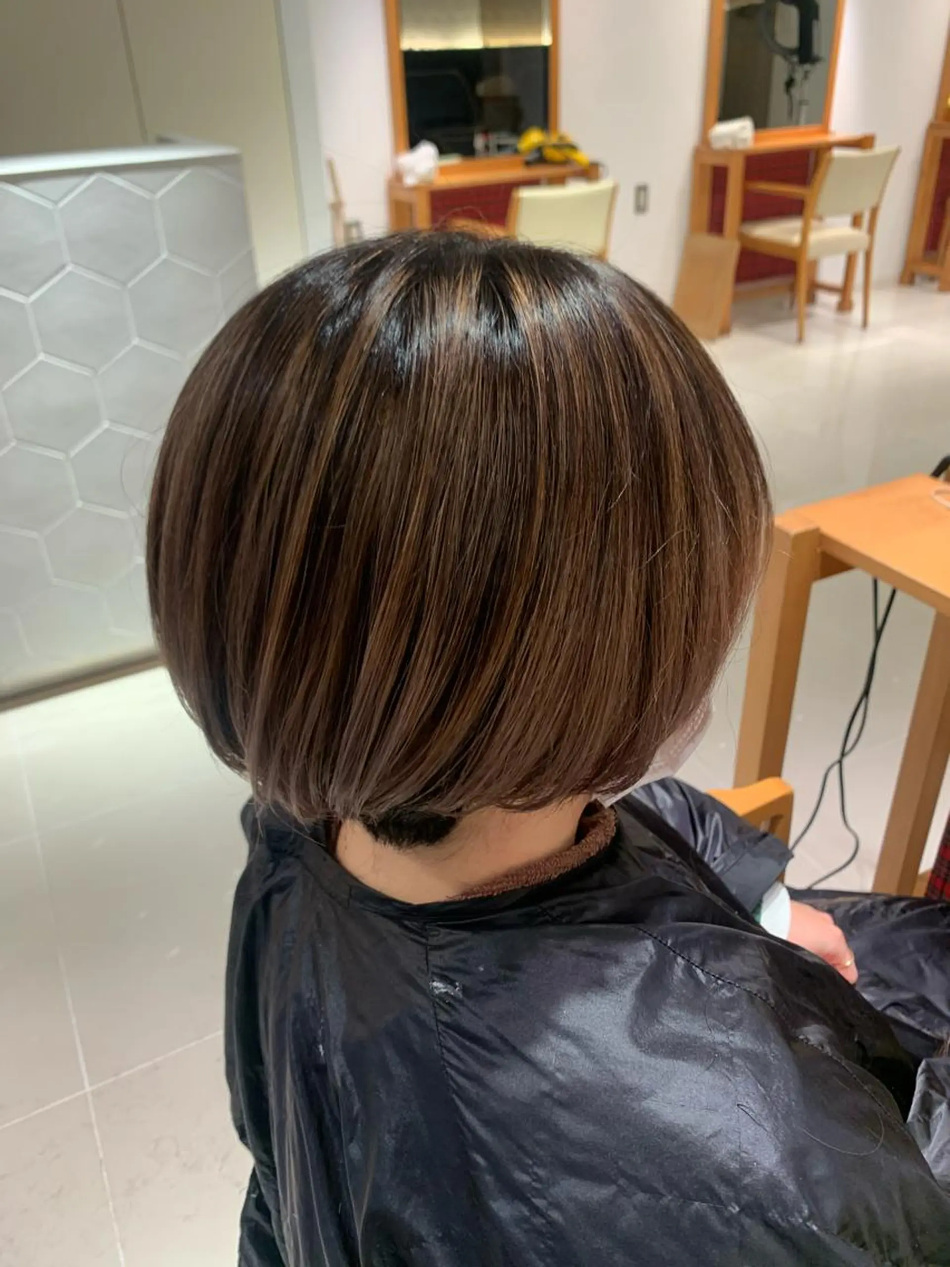 ショート ヘアカラー 新宿徒歩5分 透明感カラーのその他イメージ