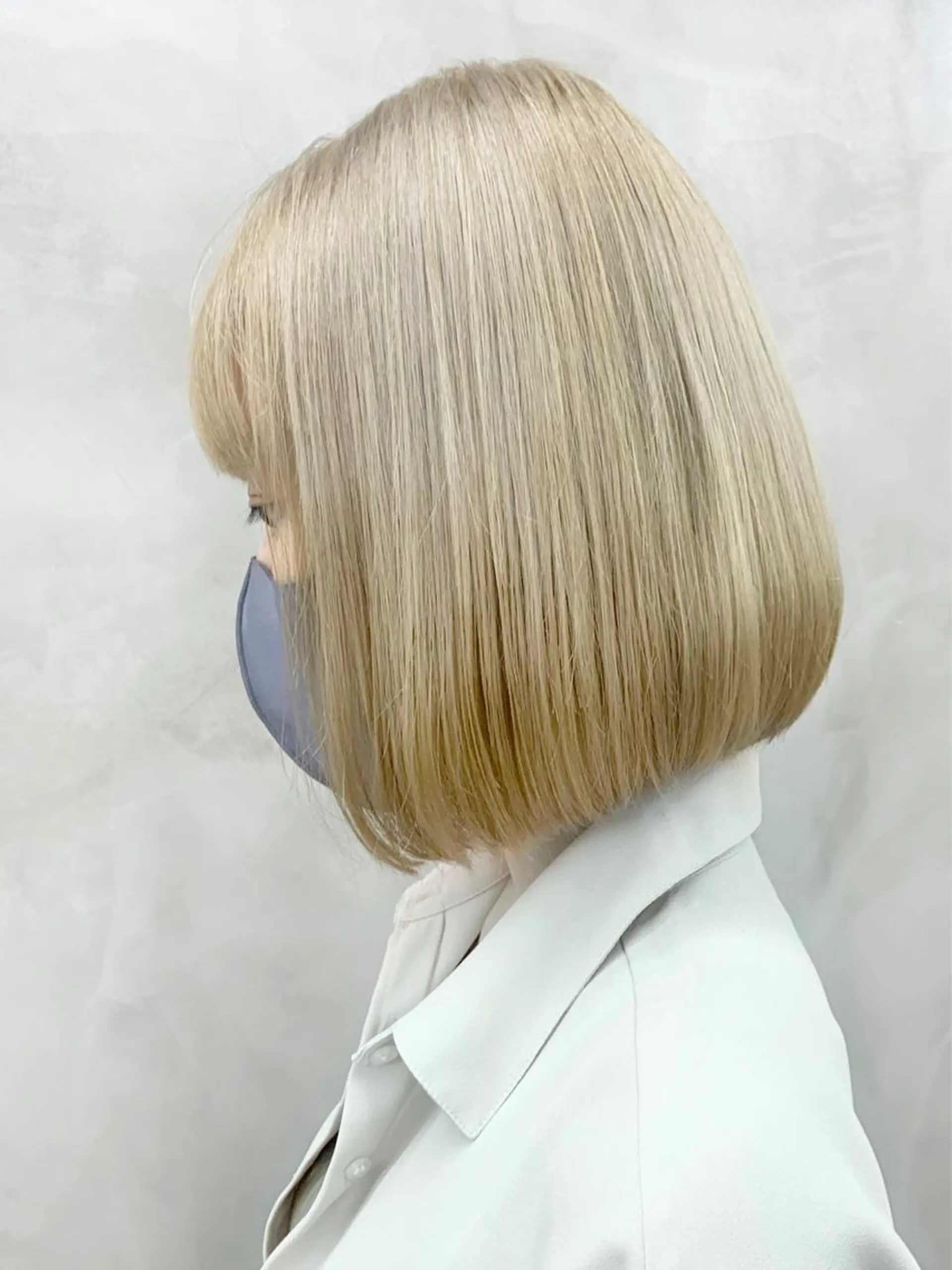 カラー ベージュカラー ブリーチ ブロンド ケアブリーチ シルバー ヘッドスパ (女性限定)🍋モエのヘアスタイル