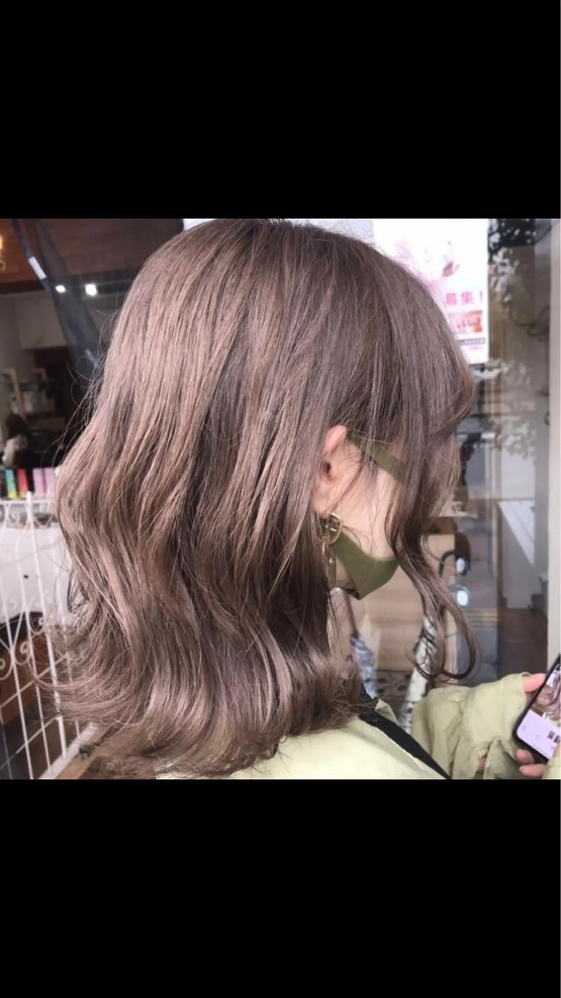 カラー ブリーチ ショコラグレージュ グレージュ ヘアカラー トリートメント ✅ｼｪｱｻﾛﾝJAM 相田友和のヘアスタイル