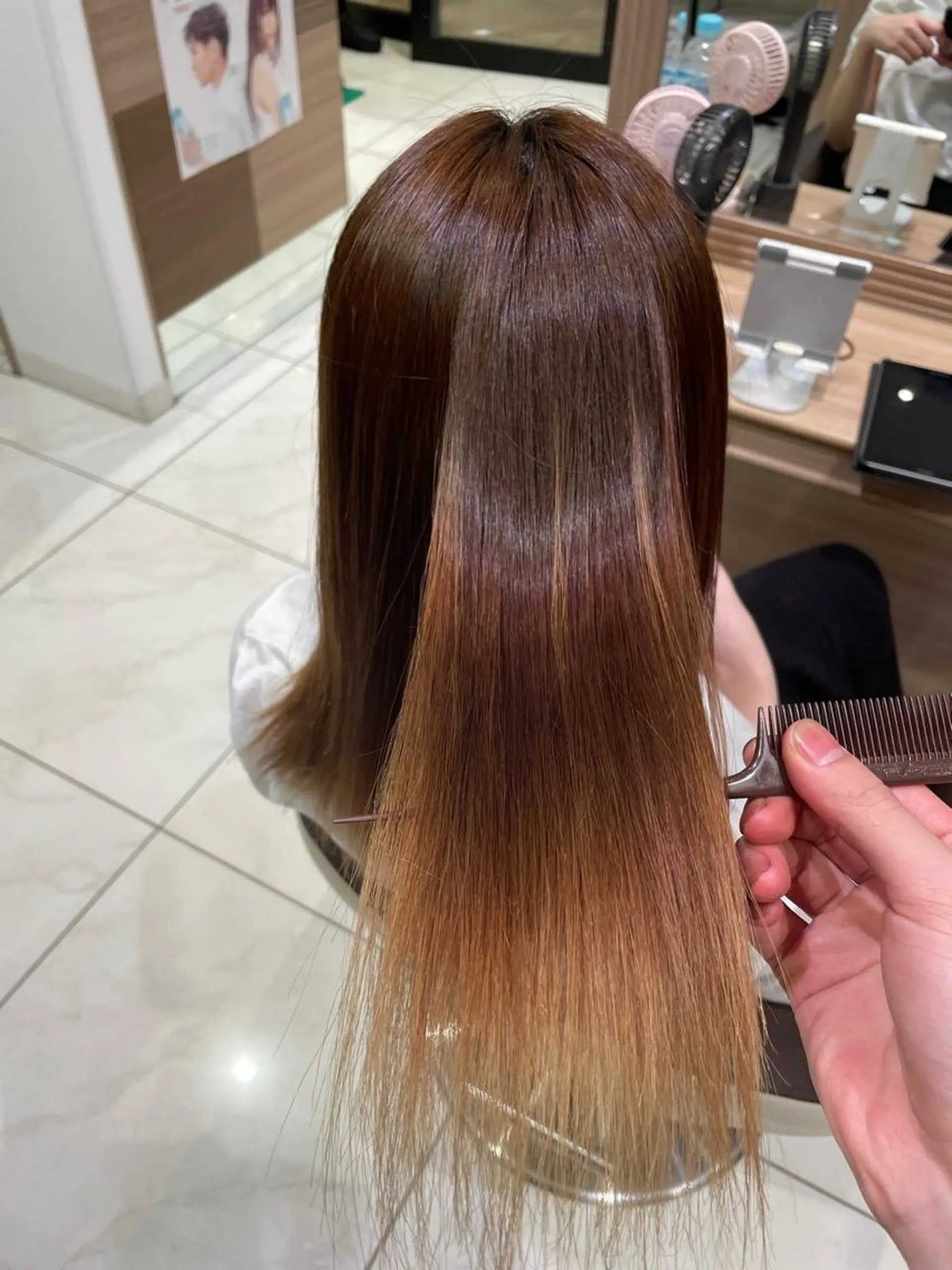 セミロング Armony青山店 松原大斗のヘアスタイル