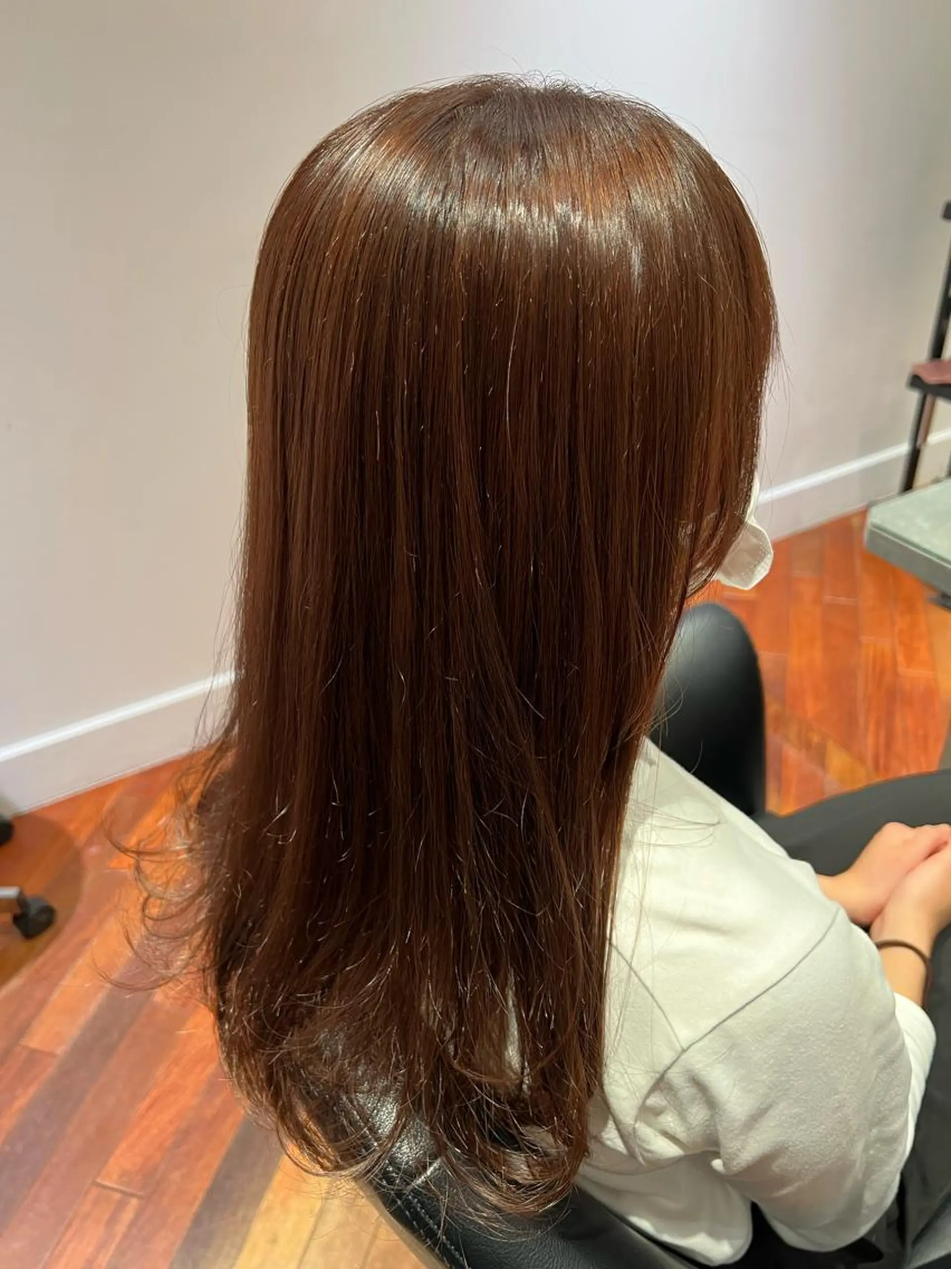 セミロング パーマ カット 縮毛矯正 似合わせカット/ すずきたつやのヘアスタイル