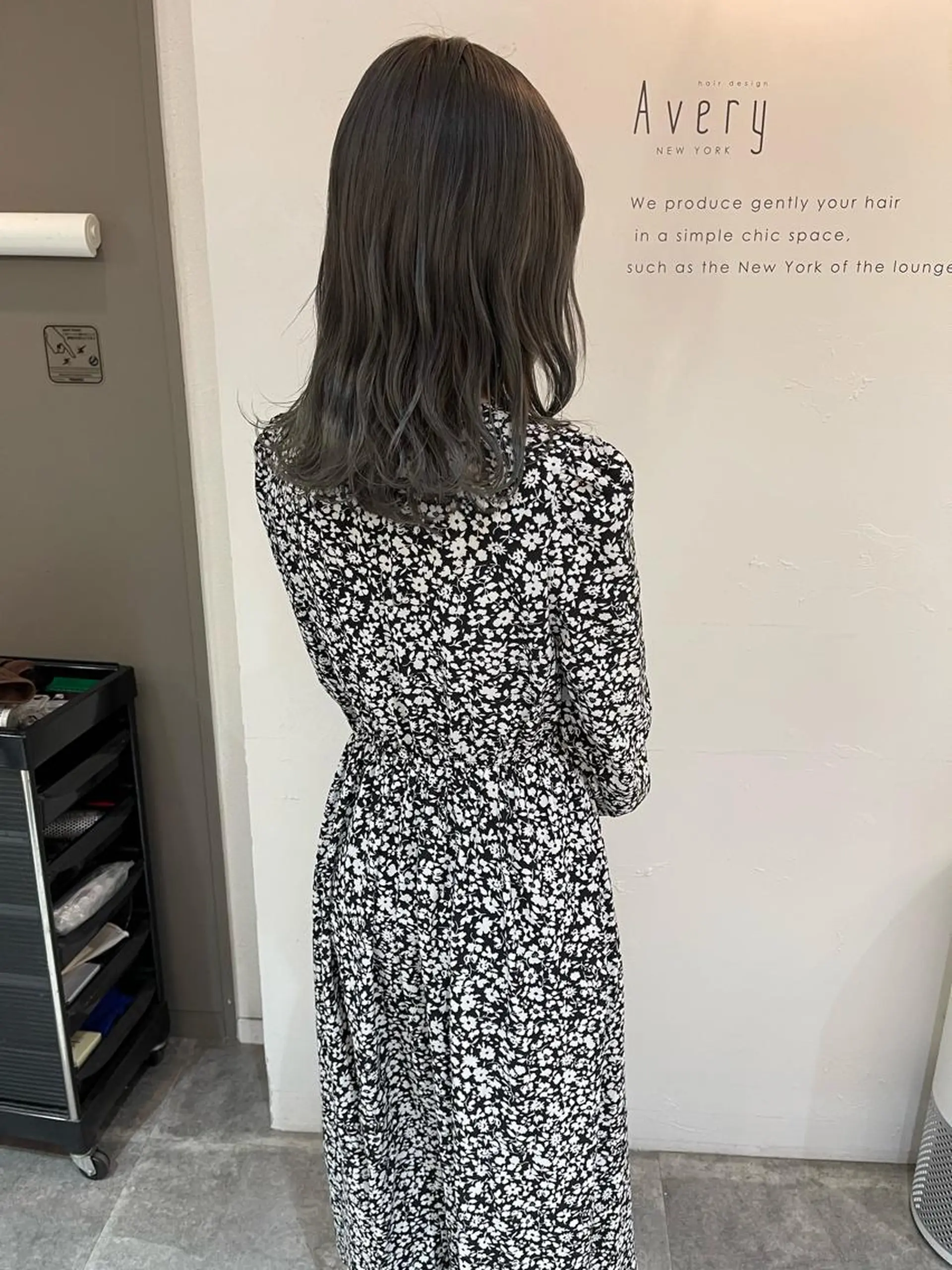 ミディアム カラー アッシュ ヘアカラー トリートメント Avery NEWYORK所属・Avery SHINのヘアスタイル