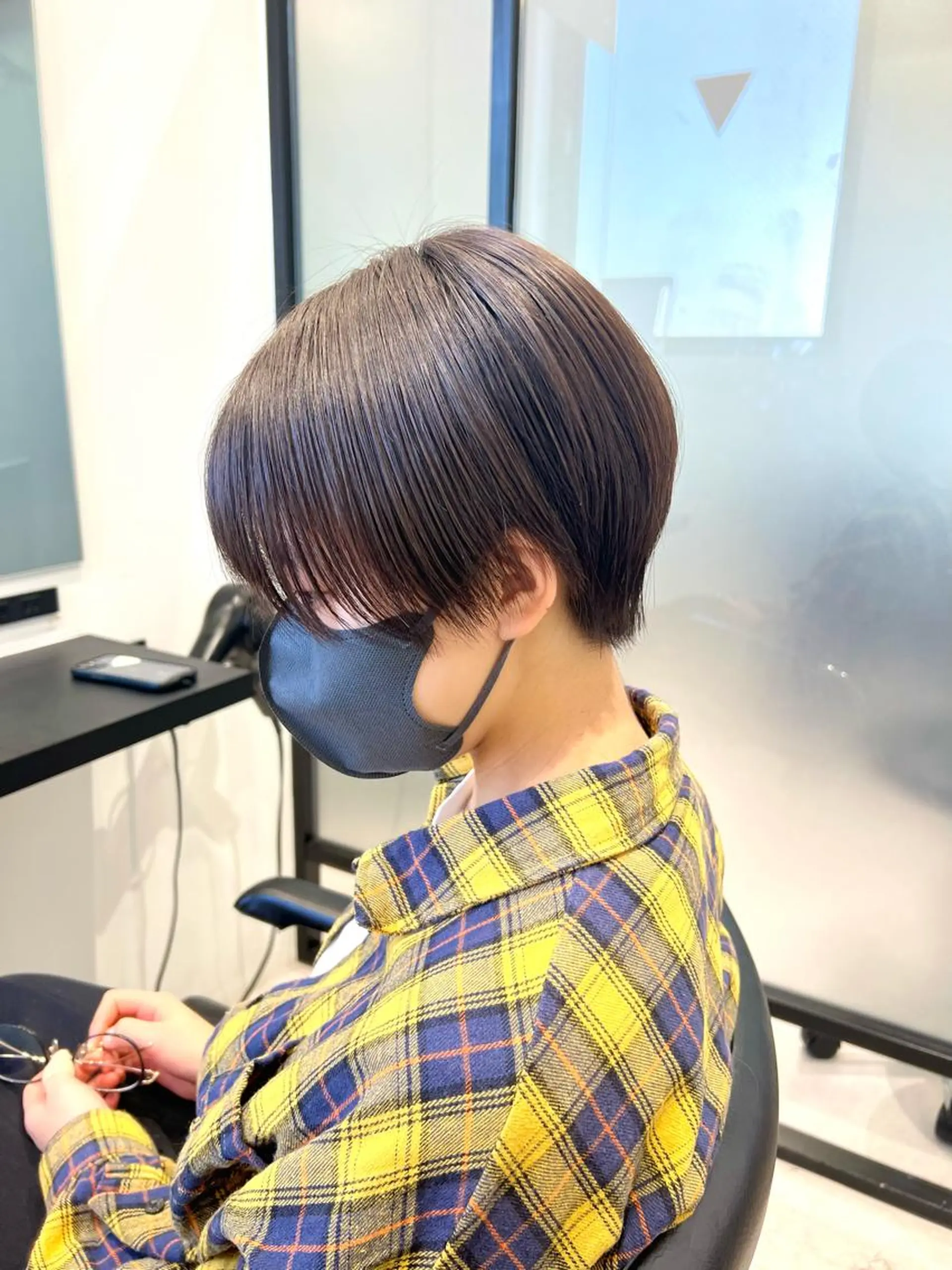 ショート ショートボブ／川崎 子安健太のヘアスタイル