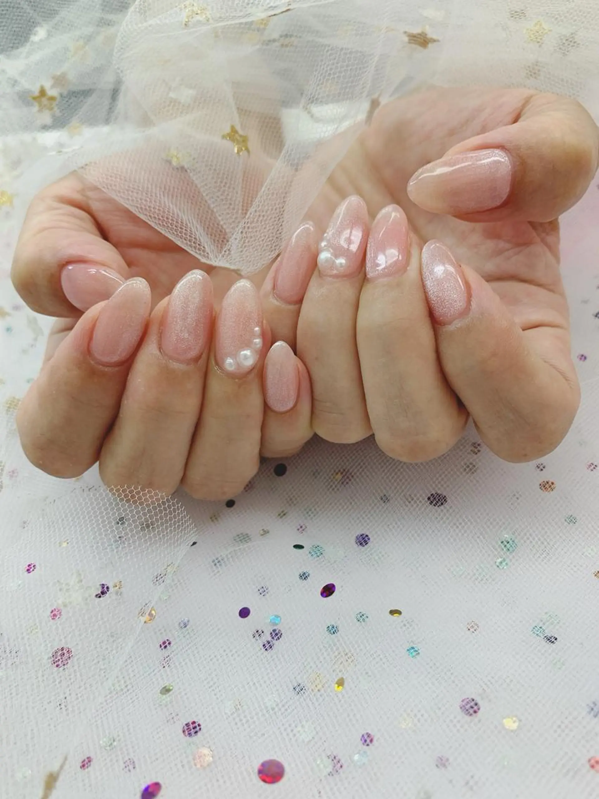 ネイル 🦋ネイルサロン ブラン🌈ゆりのネイルデザイン