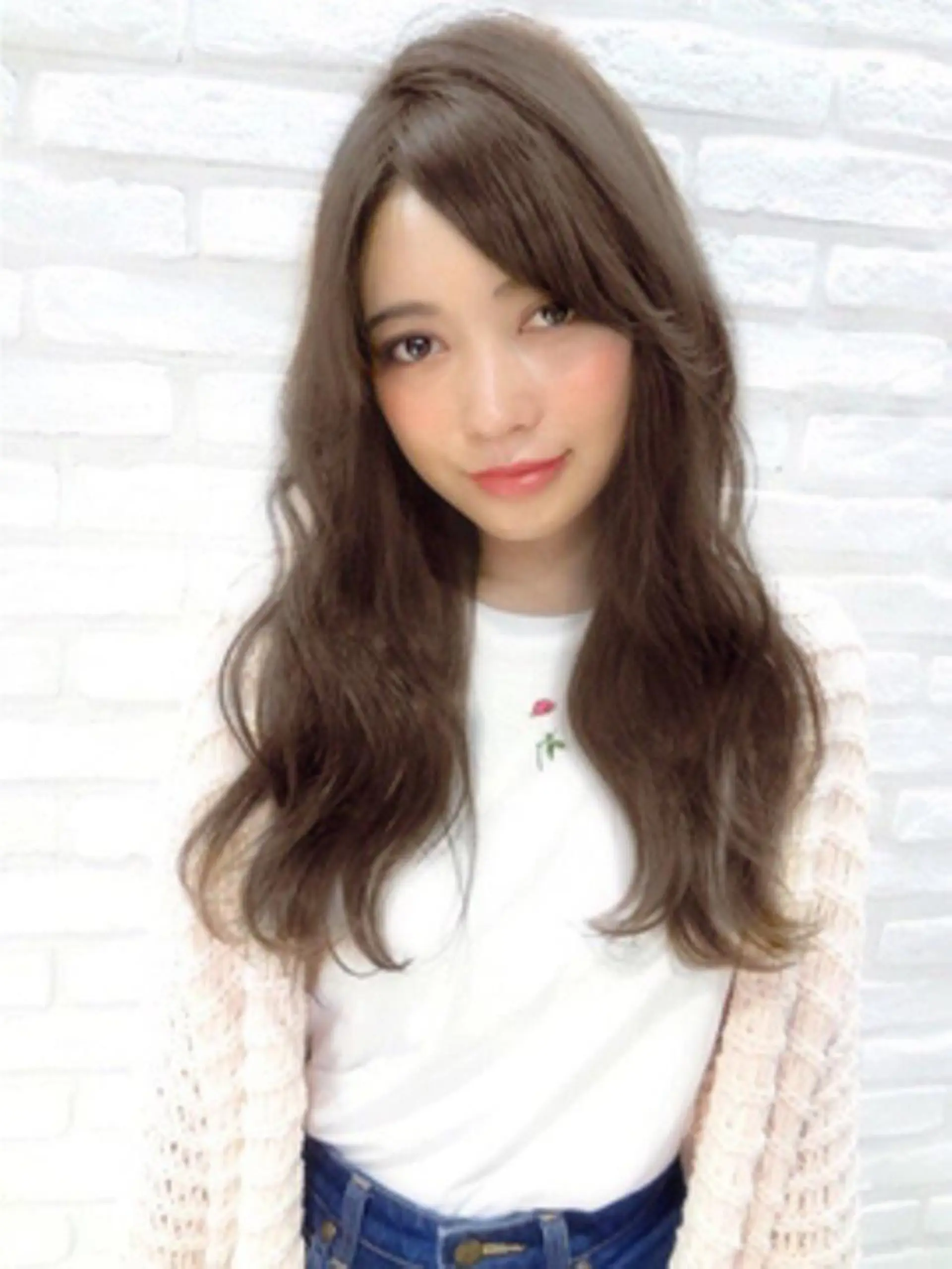 ロング カラー 遠藤 眞実のヘアスタイル