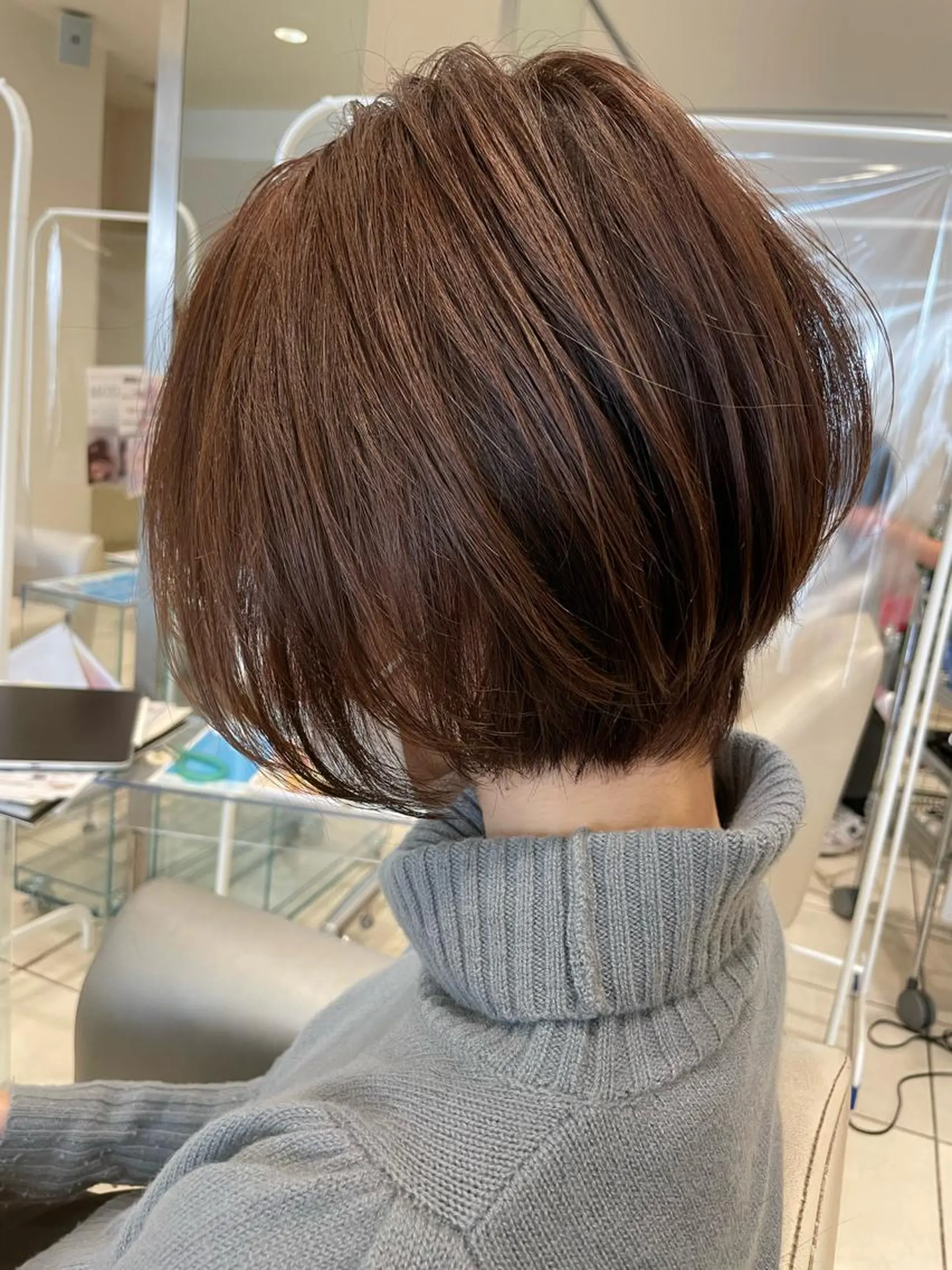 ショート カラー カット ヘアカラー トリートメント MODE K´s eau髪質改善特化のヘアスタイル