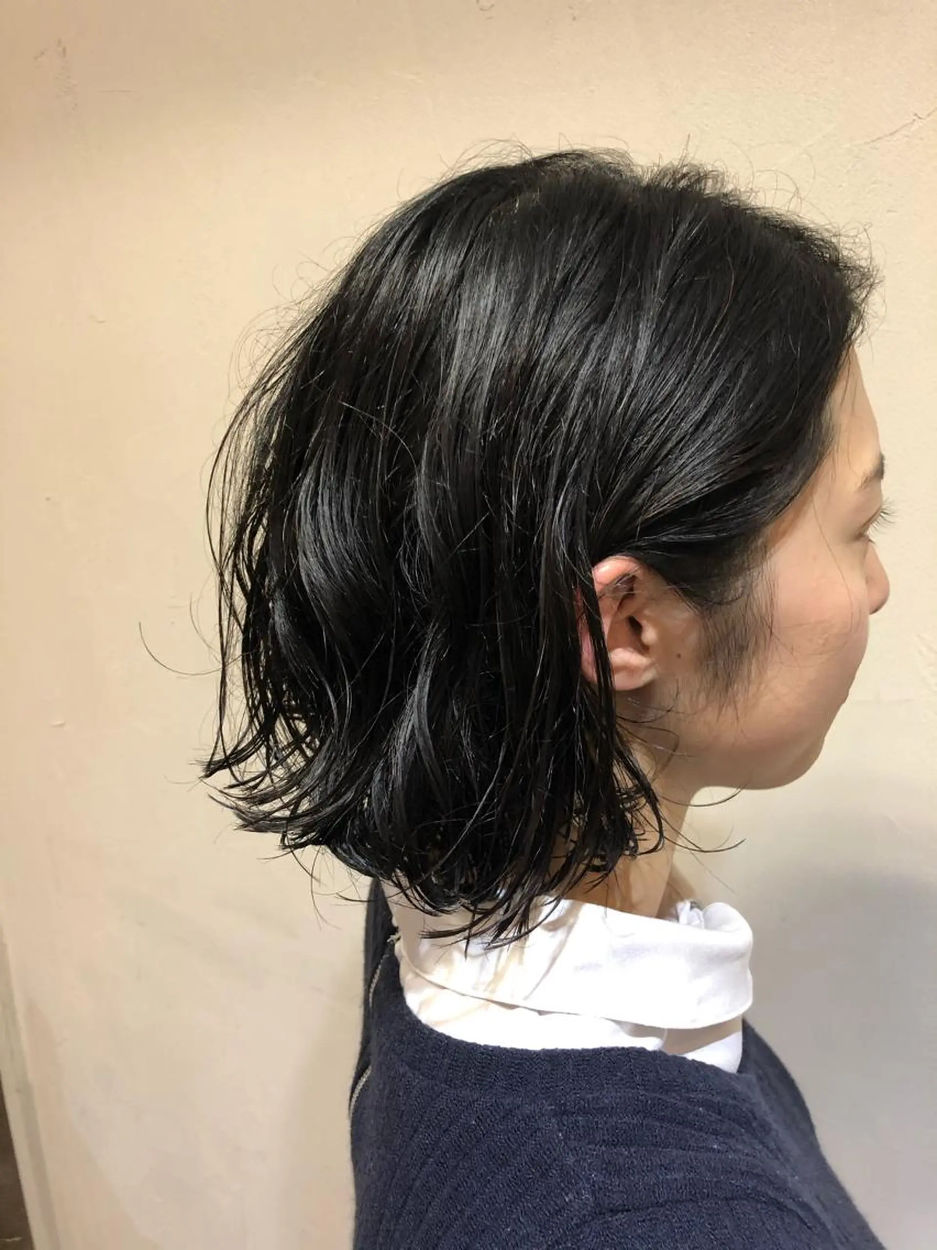 ショート パーマ ボブ カット パーマ 千葉 郁也のヘアスタイル