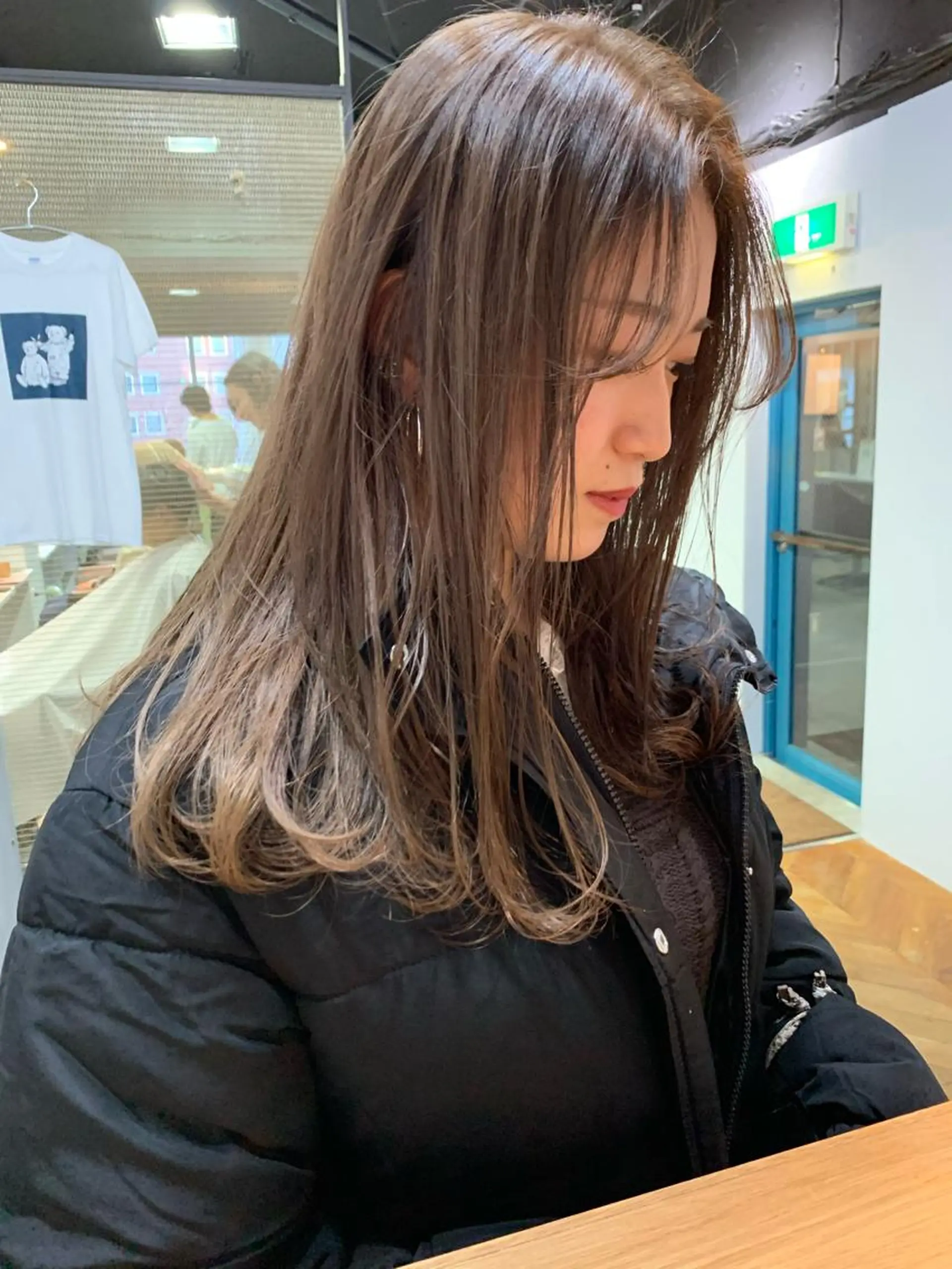 ロング カラー カット ヘアカラー トリートメント ヘアセット 🍃柔らかヘアー田中 瑞希🍃のヘアスタイル