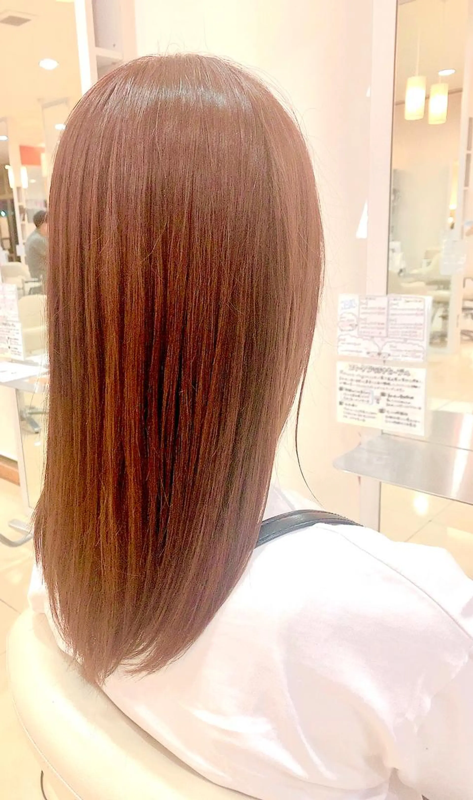 ミディアム 田中 美有のヘアスタイル