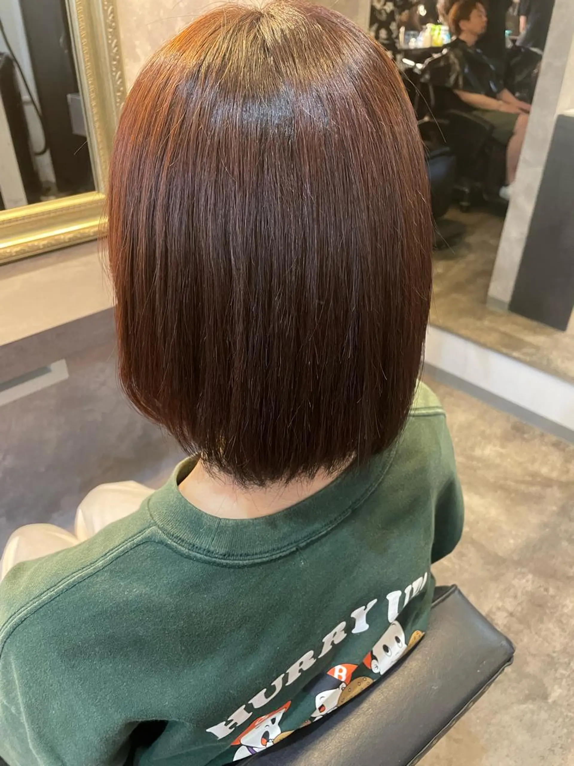 カラー ブリーチ ブラウンカラー ブリーチなしカラー 鈴木 大夢のヘアスタイル