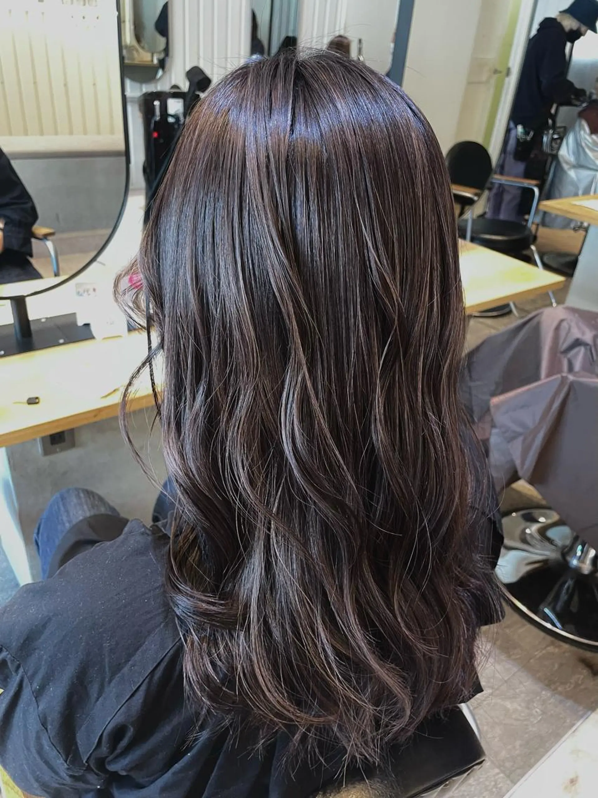 カラー 💘韓国レイヤー上 品カラーruru💘のヘアスタイル