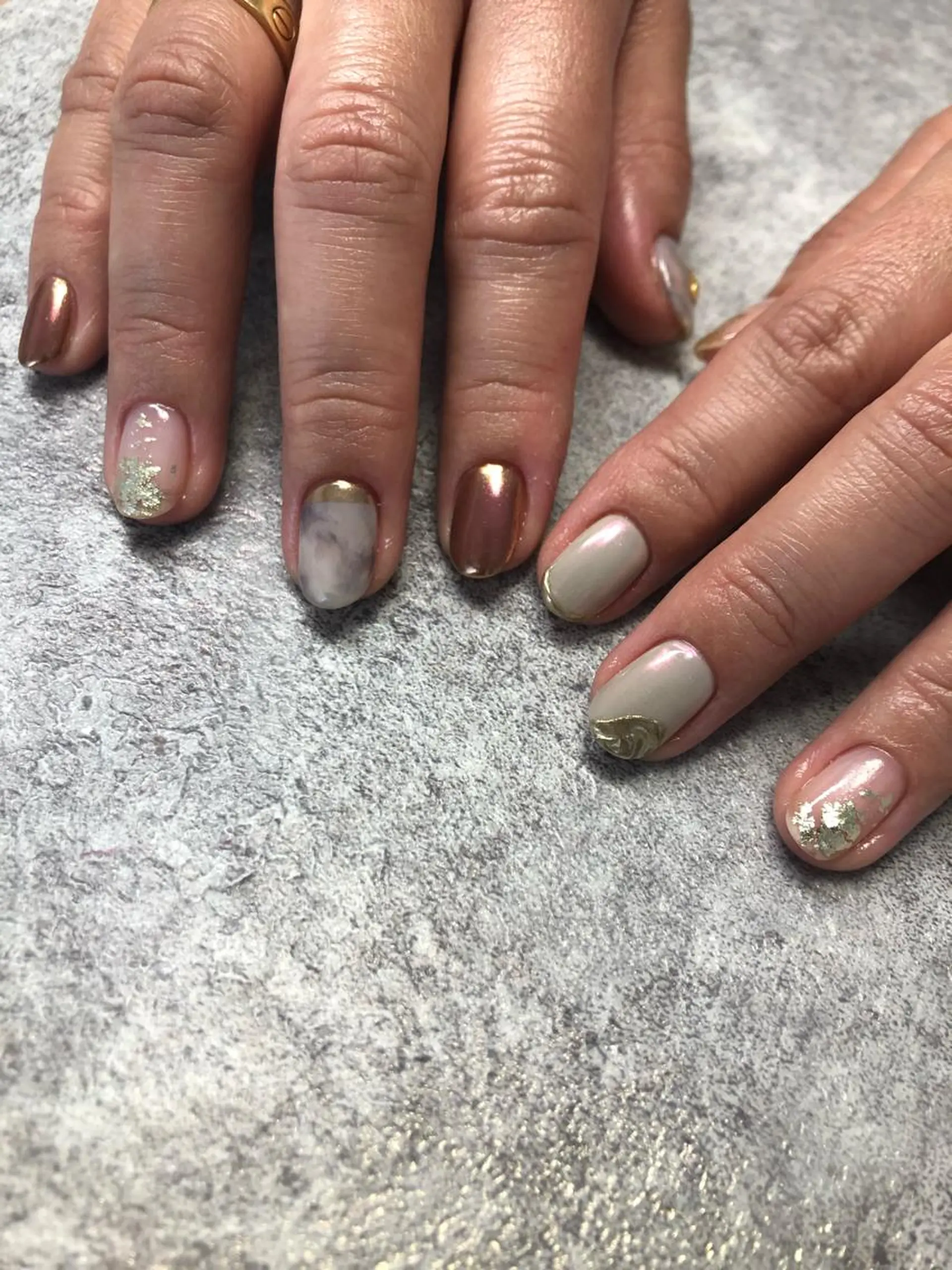 ネイル ハンドネイル 【LINON】 airiのネイルデザイン