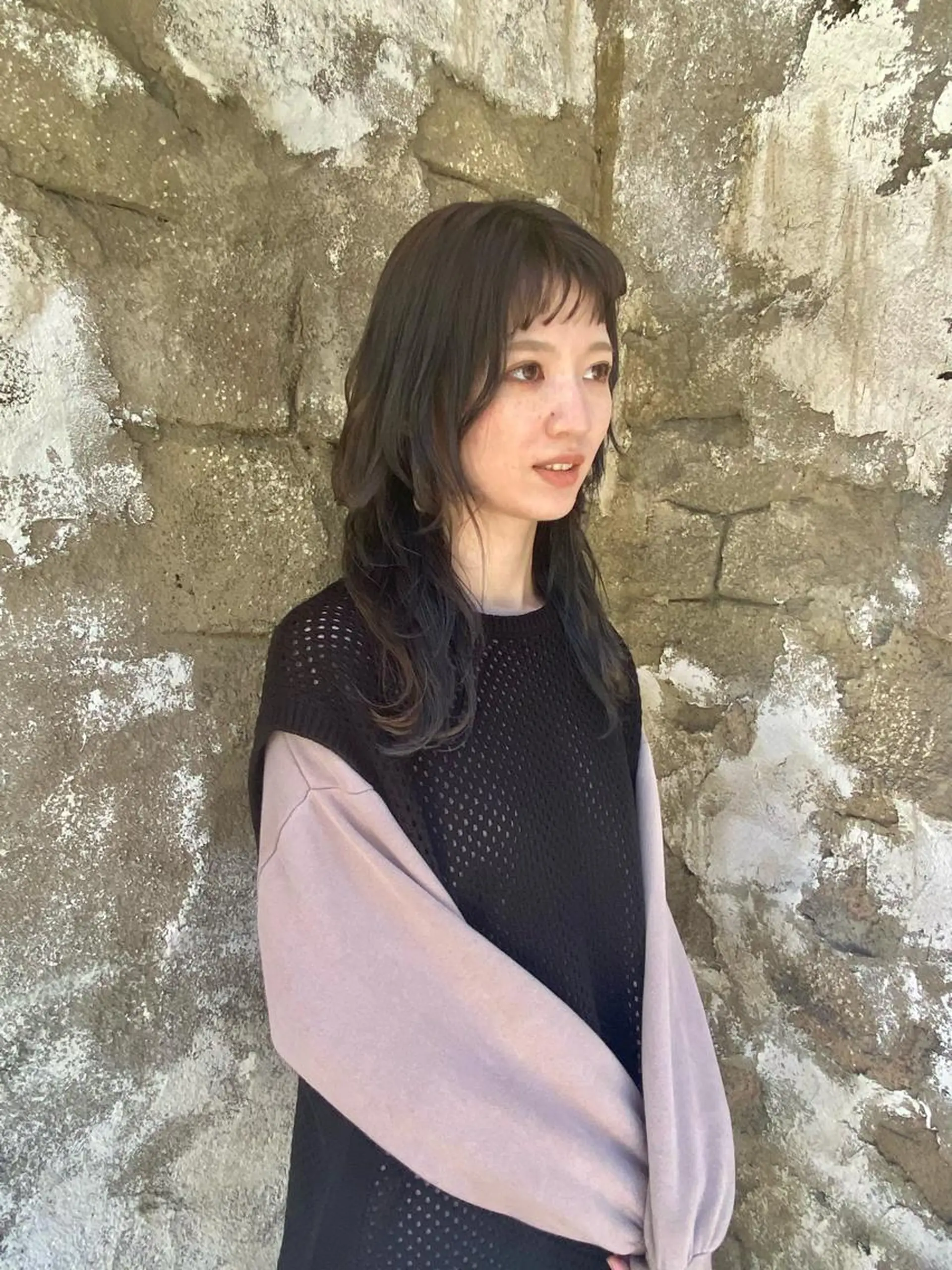 ロング カラー ヘアカラー トリートメント Reir_吉祥寺 バンレイカのヘアスタイル