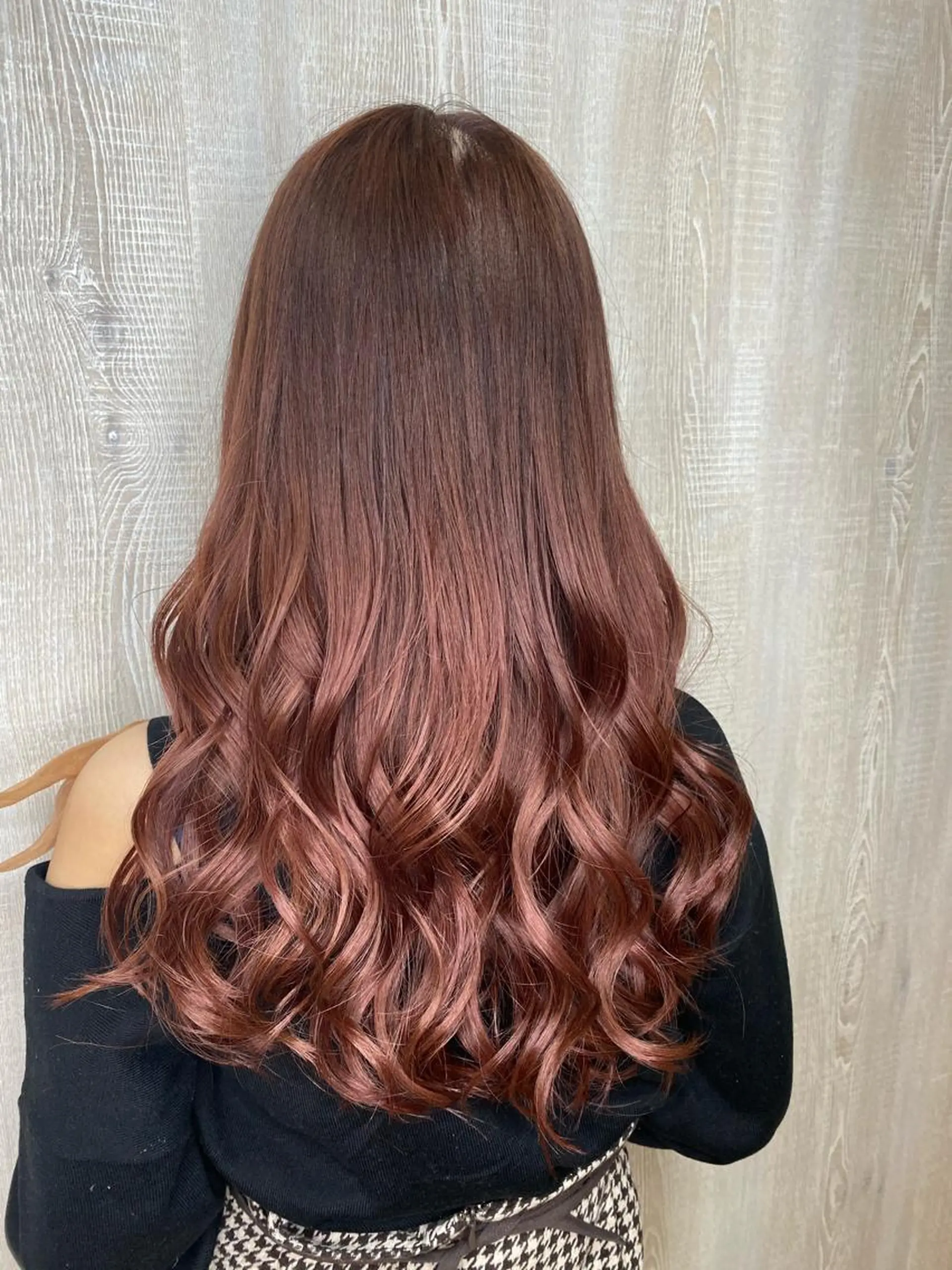 ロング カラー イルミナカラー ピンクカラー 🦋Oasis RINA 🦋のヘアスタイル