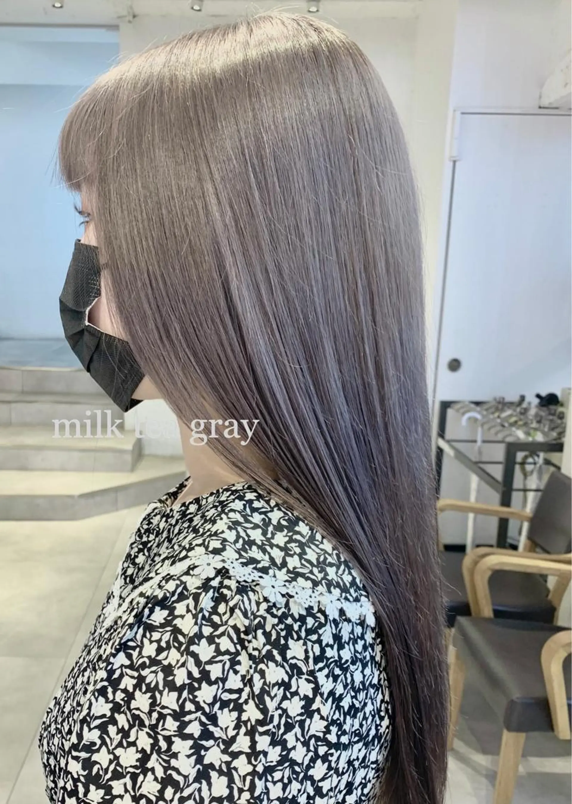 ロング カラー ダブルカラー 髪質改善 トリートメント Kureha/ネイル トレンドヘアのマツエク・マツパデザイン