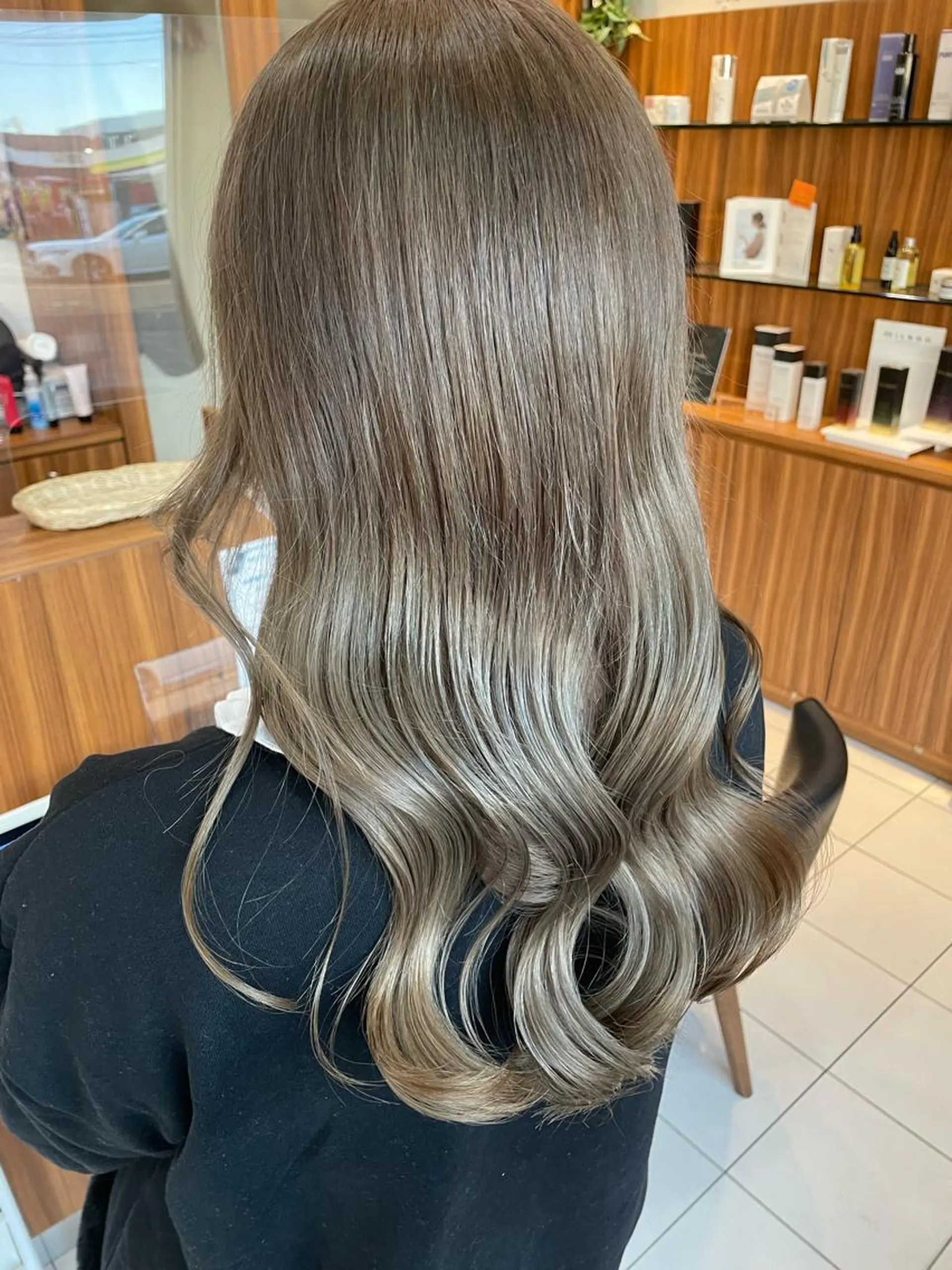 セミロング カラー ☪︎⋆ hair & eye yuka˚✩のマツエク・マツパデザイン