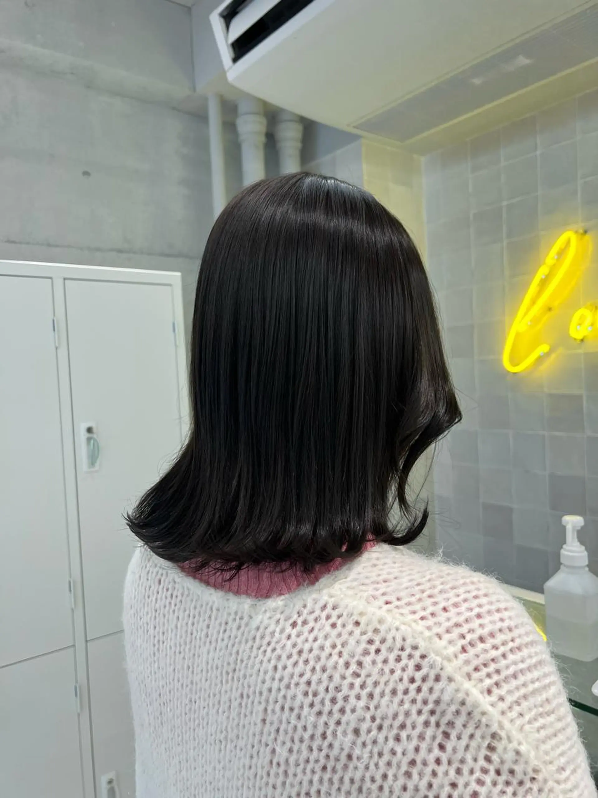 ミディアム カラー 韓国ヘア☁️ mitsukiのヘアスタイル