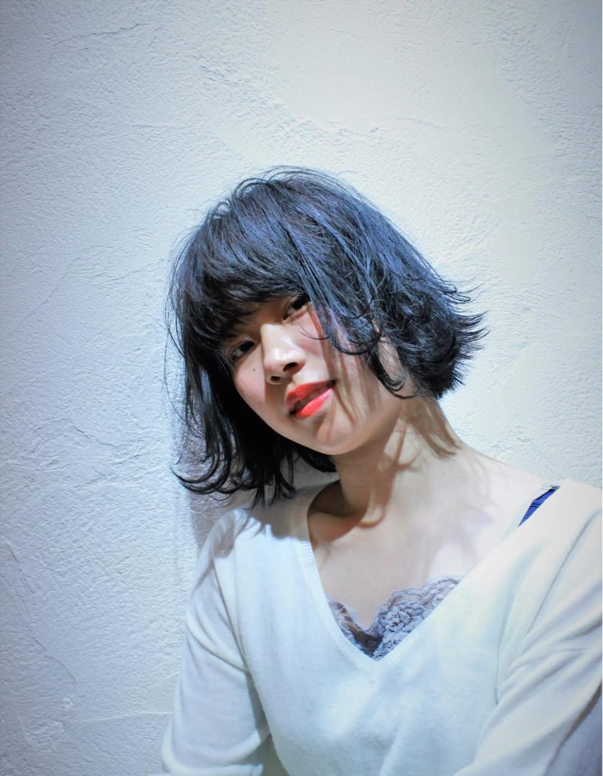 ショート 所渉/韓国レイヤー /ウルフカットのヘアスタイル