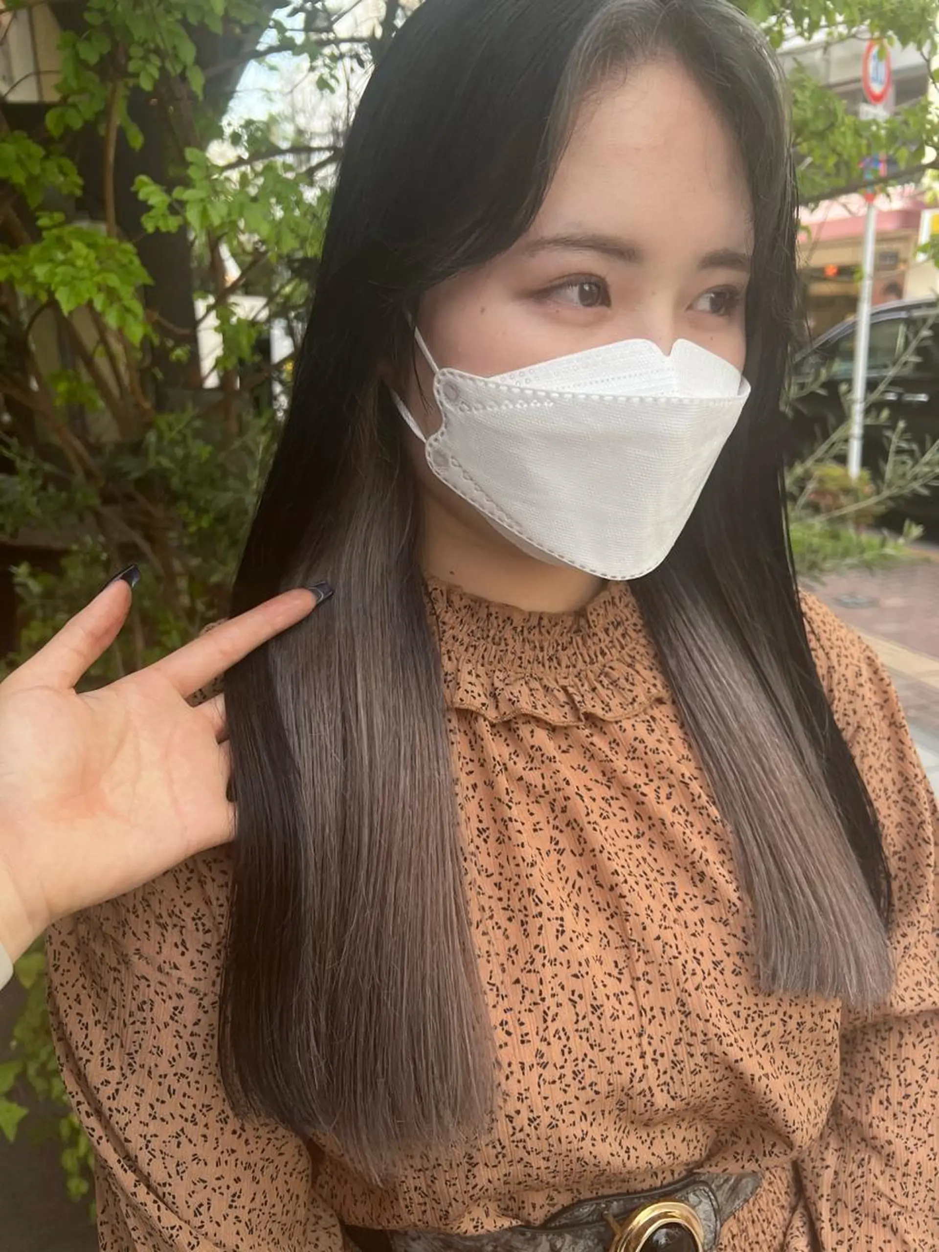 ロング カラー 個性派／中韓ネイル SAKURAのネイルデザイン