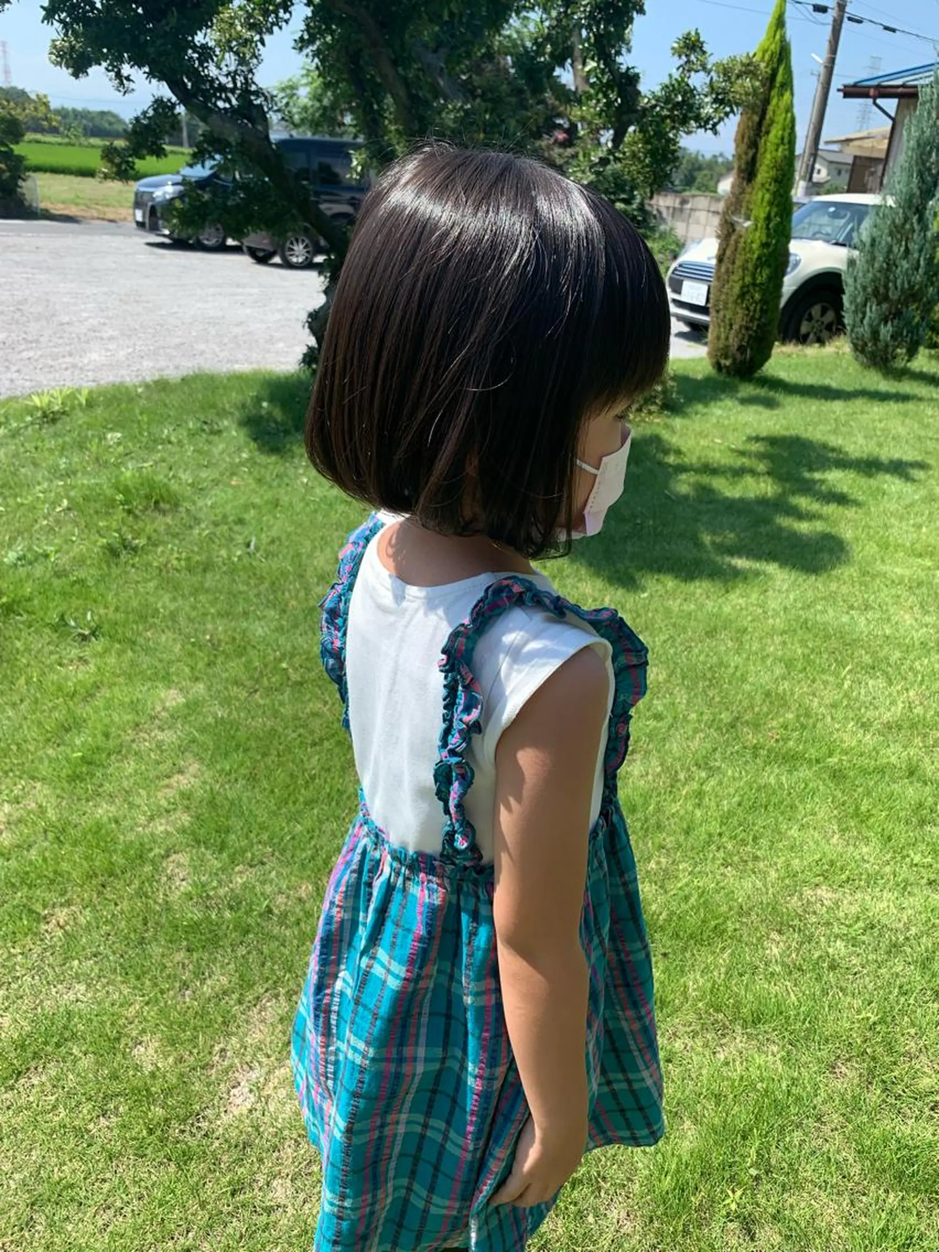 ショート キッズ 佐藤 美咲のヘアスタイル