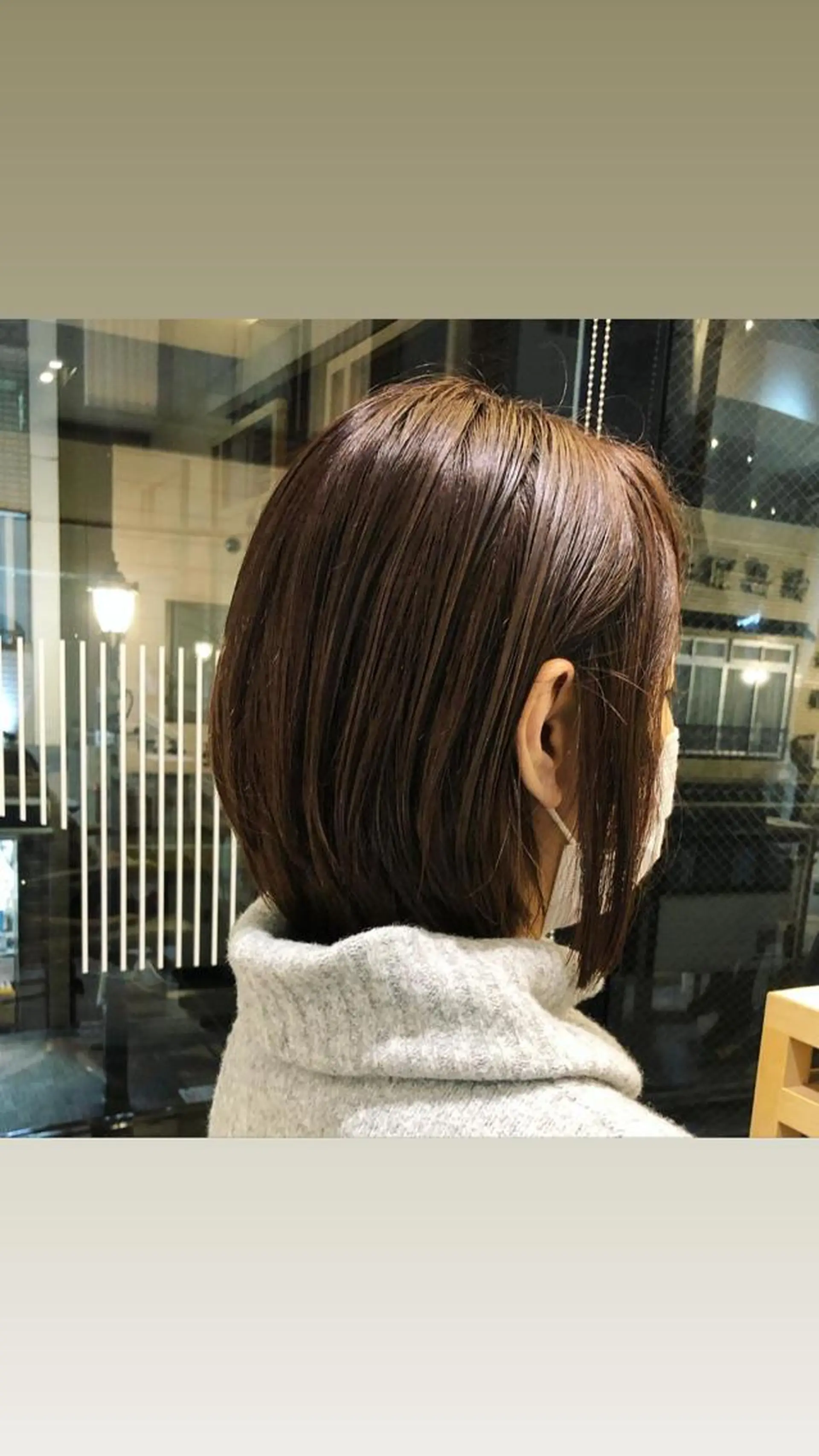 ミディアム カラー レイヤーカット 特化型シオンのヘアスタイル
