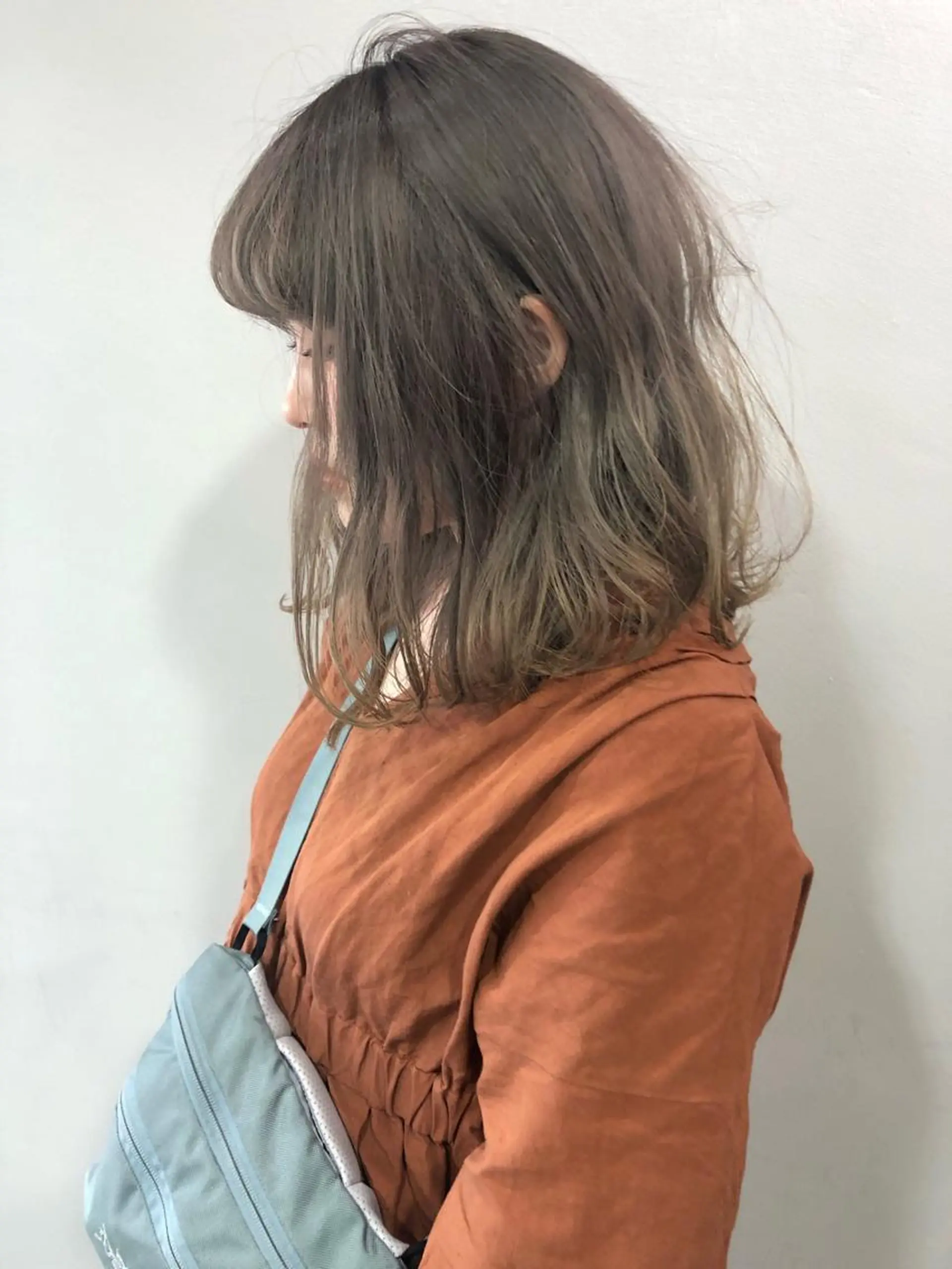 ミディアム カラー カット ヘアカラー トリートメント ヘアセット 🍃柔らかヘアー田中 瑞希🍃のヘアスタイル